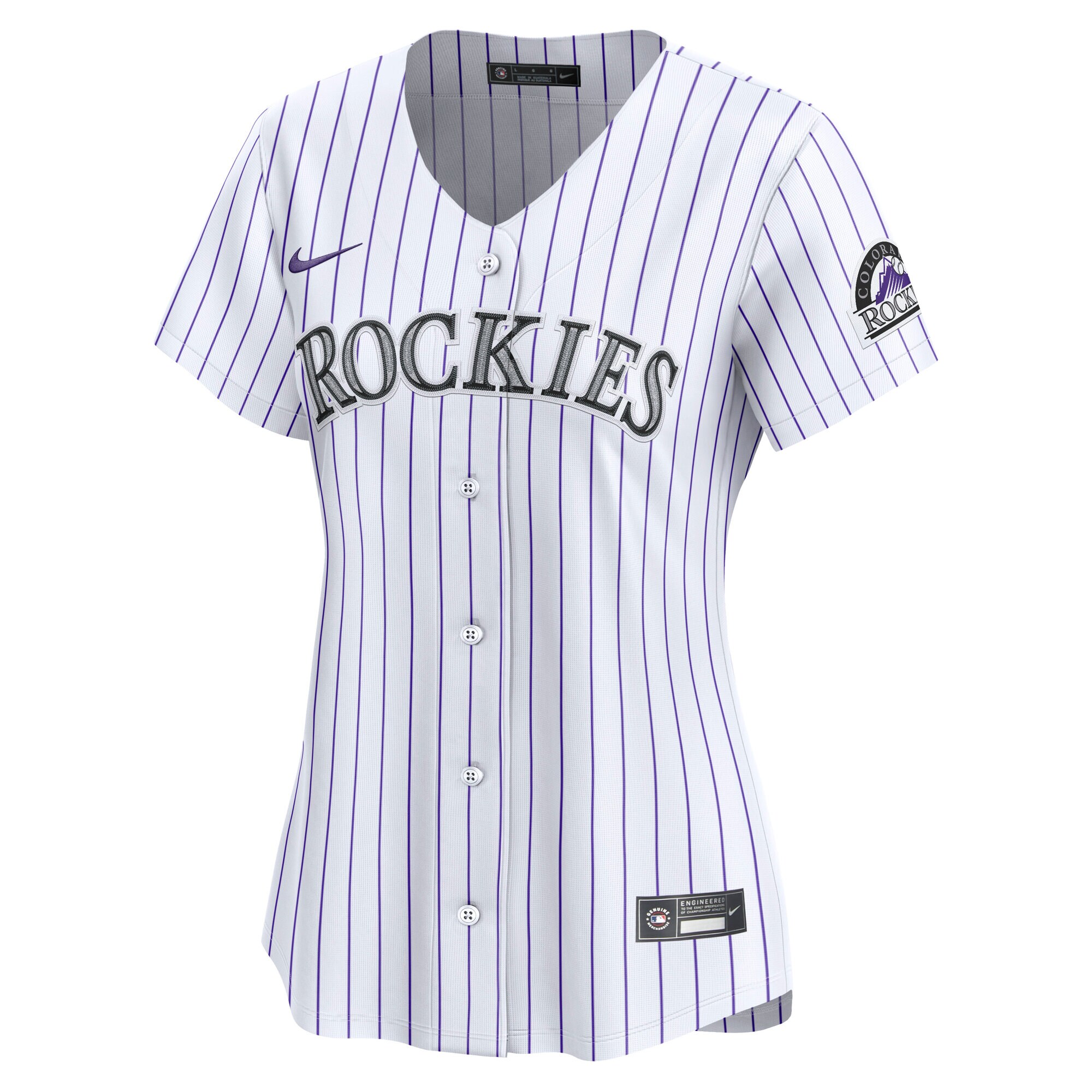 Colorado Rockies White Home Limited MLB Jersey Women's