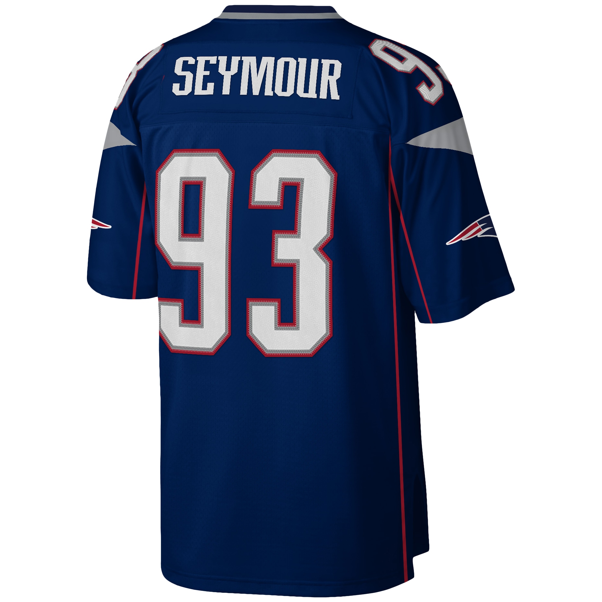 New England Patriots Richard Seymour Mitchell Ness Navy Legacy NFL Jersey Men's
