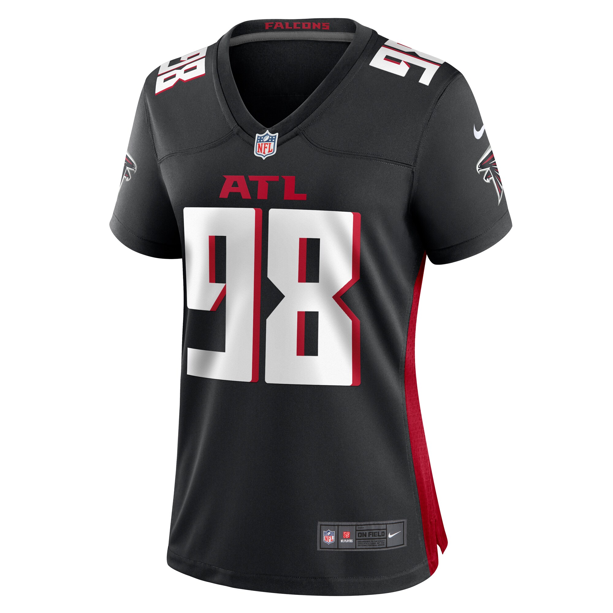 Atlanta Falcons Ruke Orhorhoro Black Game NFL Jersey Women's