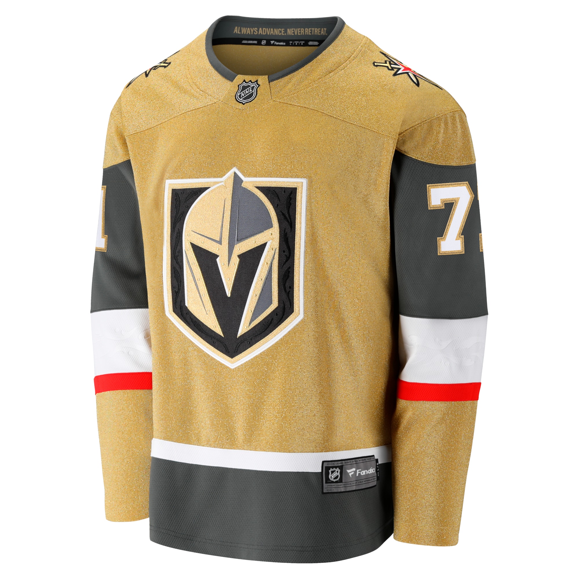 Vegas Golden Knights William Karlsson Gold Home Breakaway NHL Jersey Men's