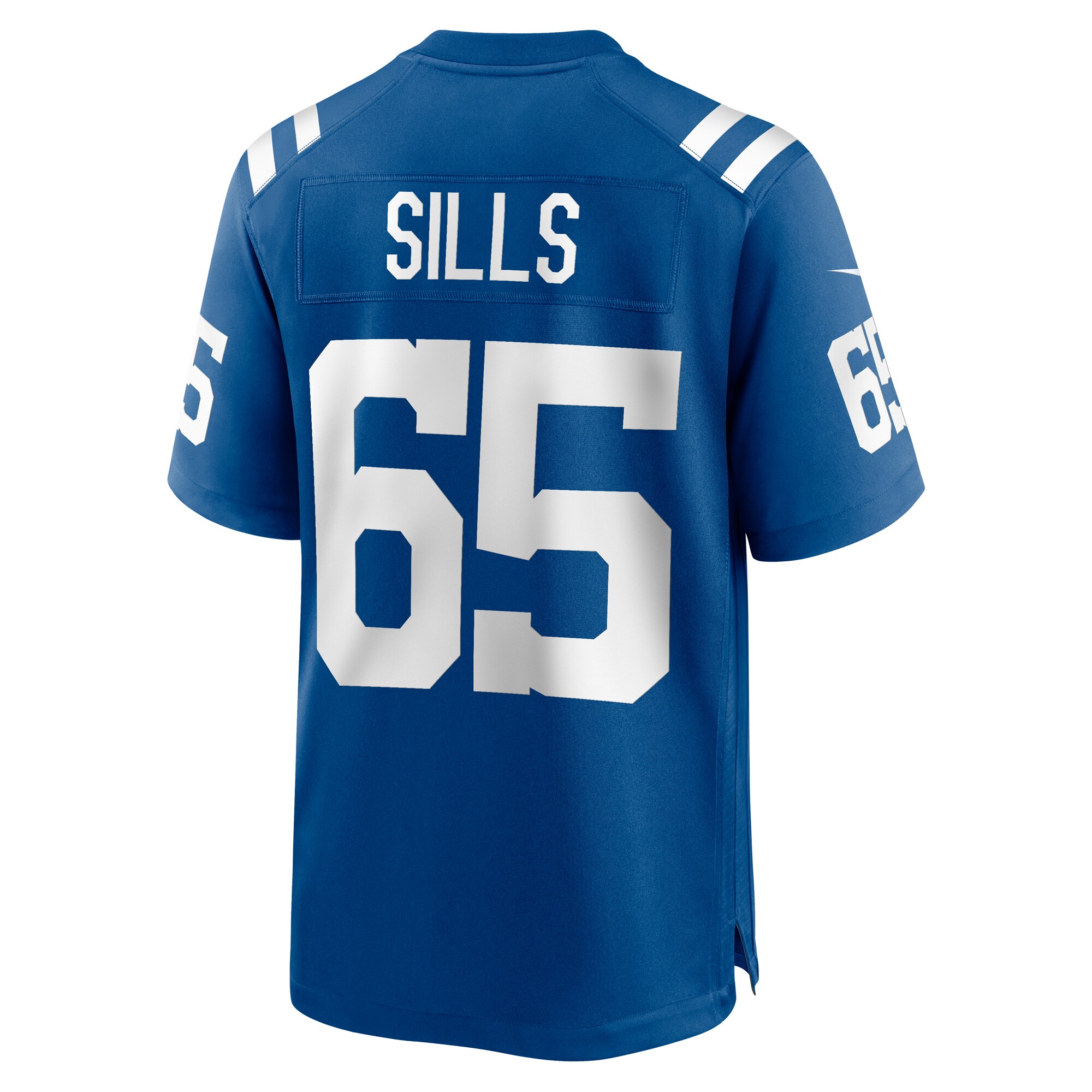 Indianapolis Colts Josh Sills Royal Team Game NFL Jersey Men's
