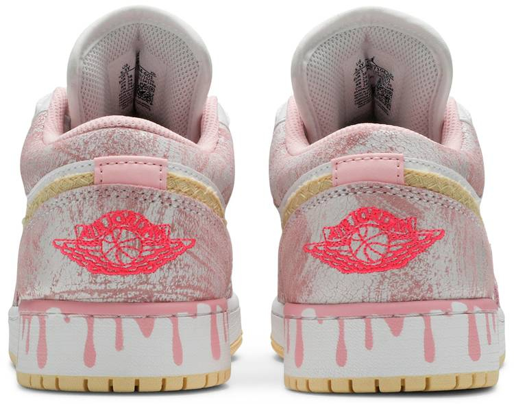 Air Jordan 1 Low GS Strawberry Ice Cream CW7104-601