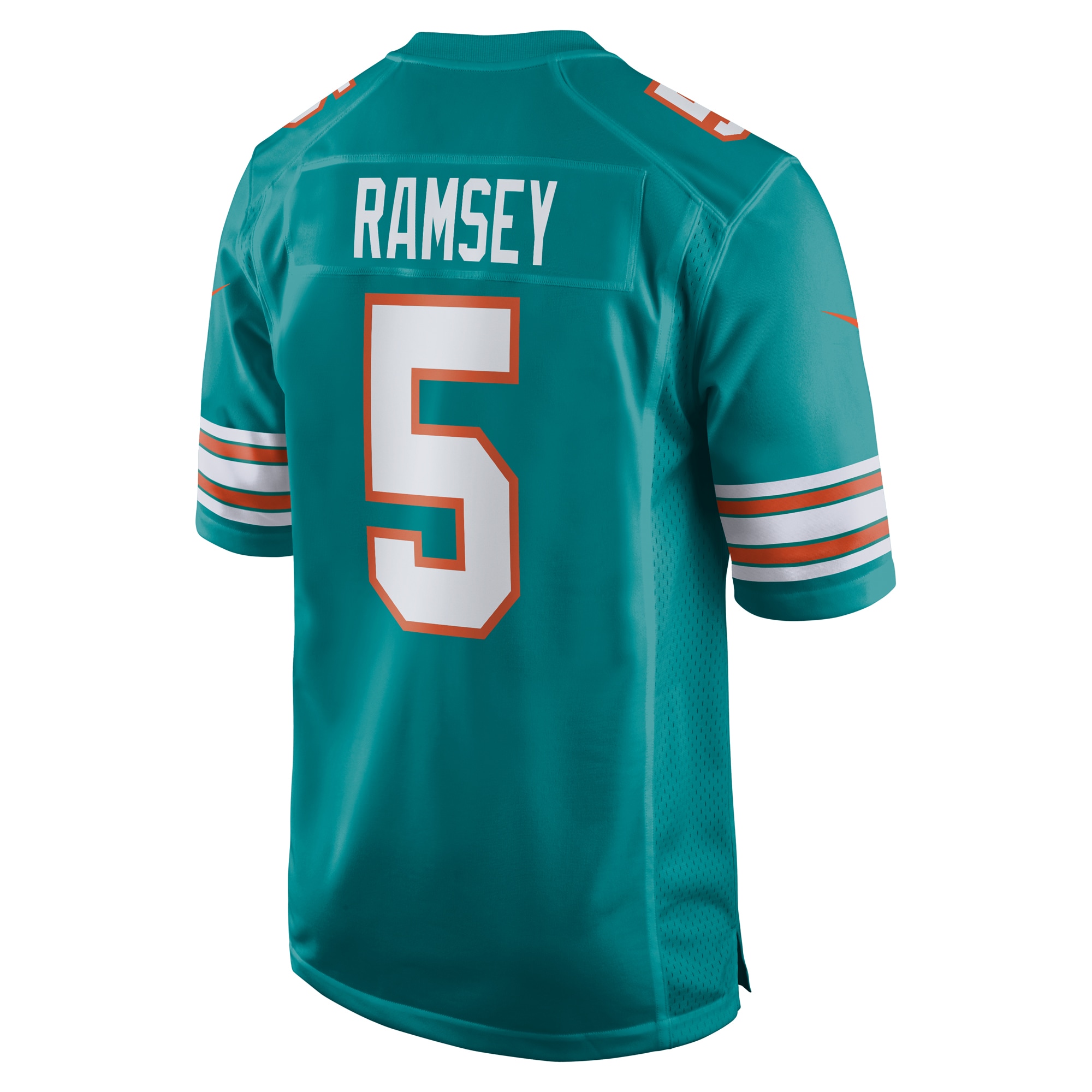 Miami Dolphins Jalen Ramsey Aqua Alternate Game NFL Jersey Men's