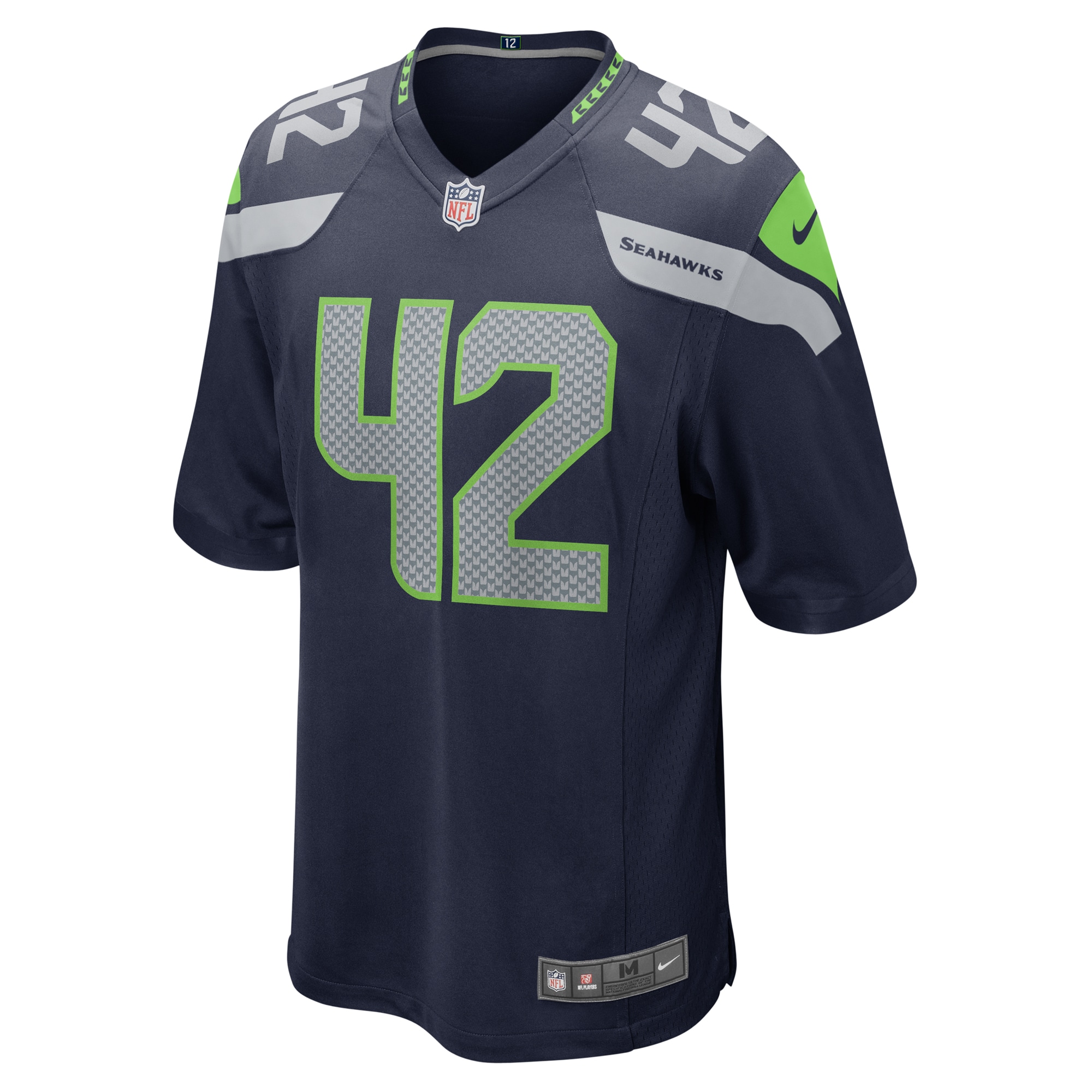 Seattle Seahawks Drake Thomas College Navy Team Game NFL Jersey Men's
