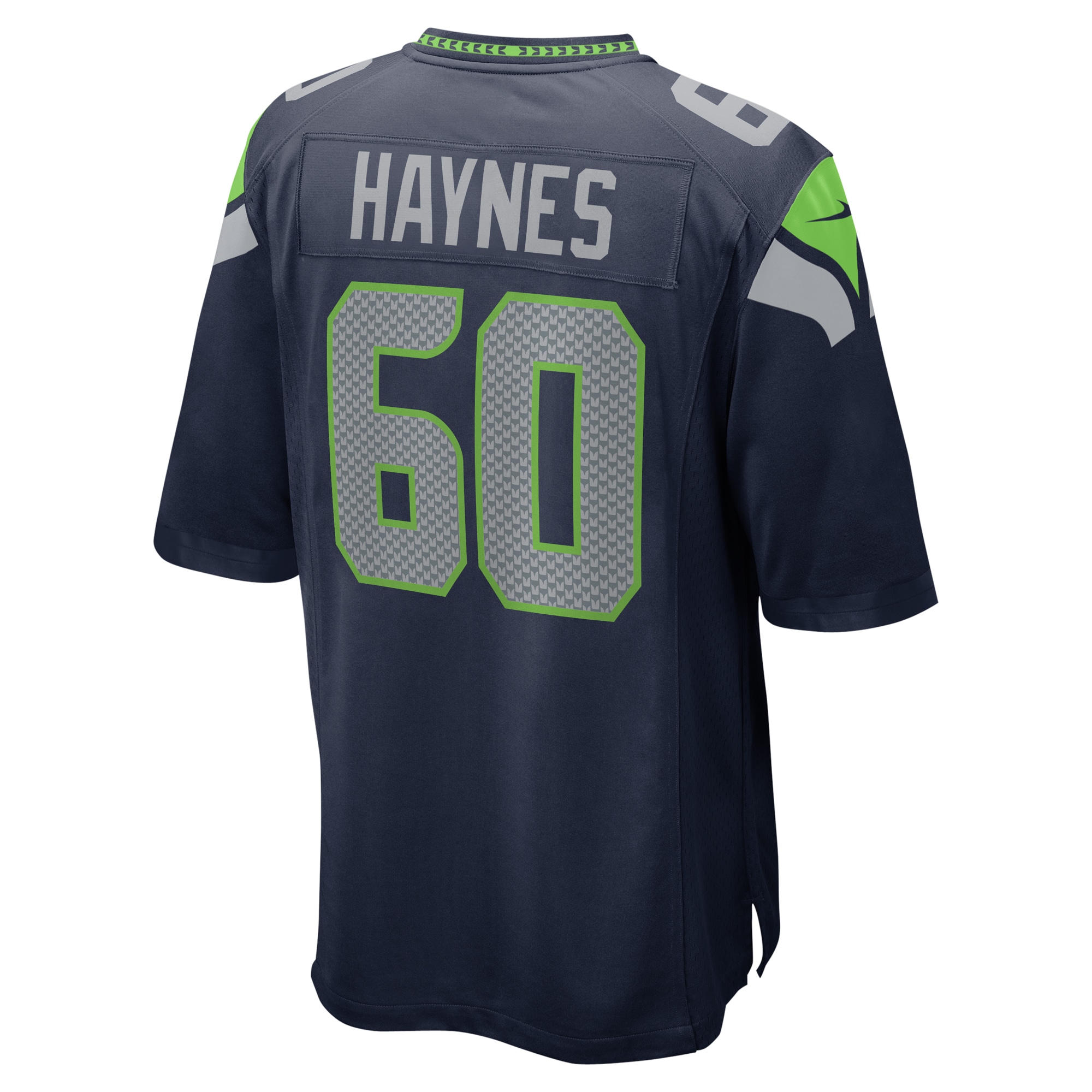 Seattle Seahawks Phil Haynes College Navy Game NFL Jersey Men's
