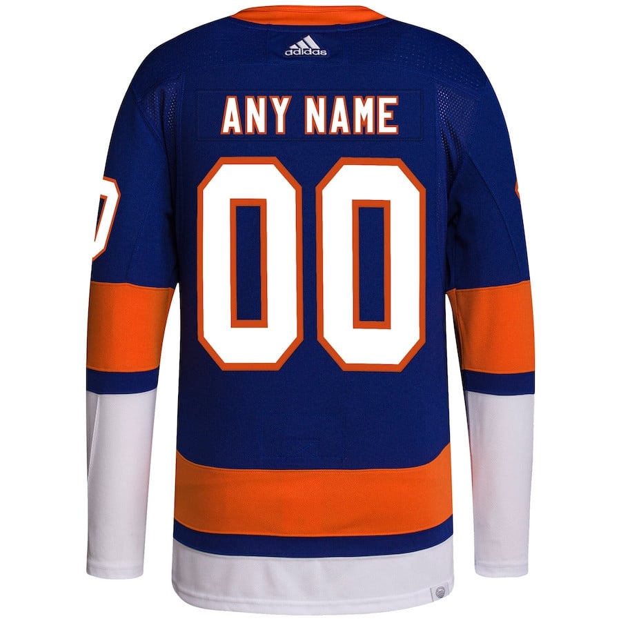New York Islanders Home Primegreen Custom Royal NHL Jersey Men's