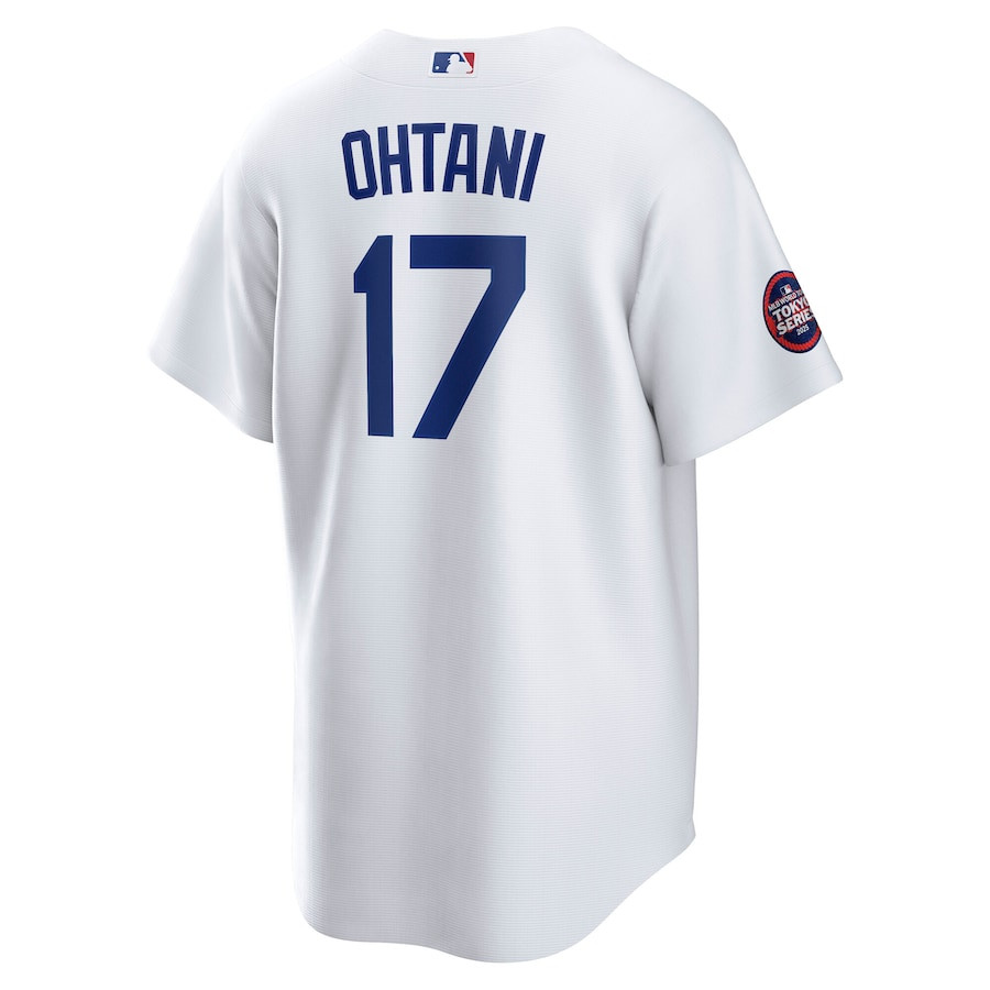 Shohei Ohtani 17 Los Angeles Dodgers 2025 World Tour: Tokyo Series Home Player White MLB Jersey Men's