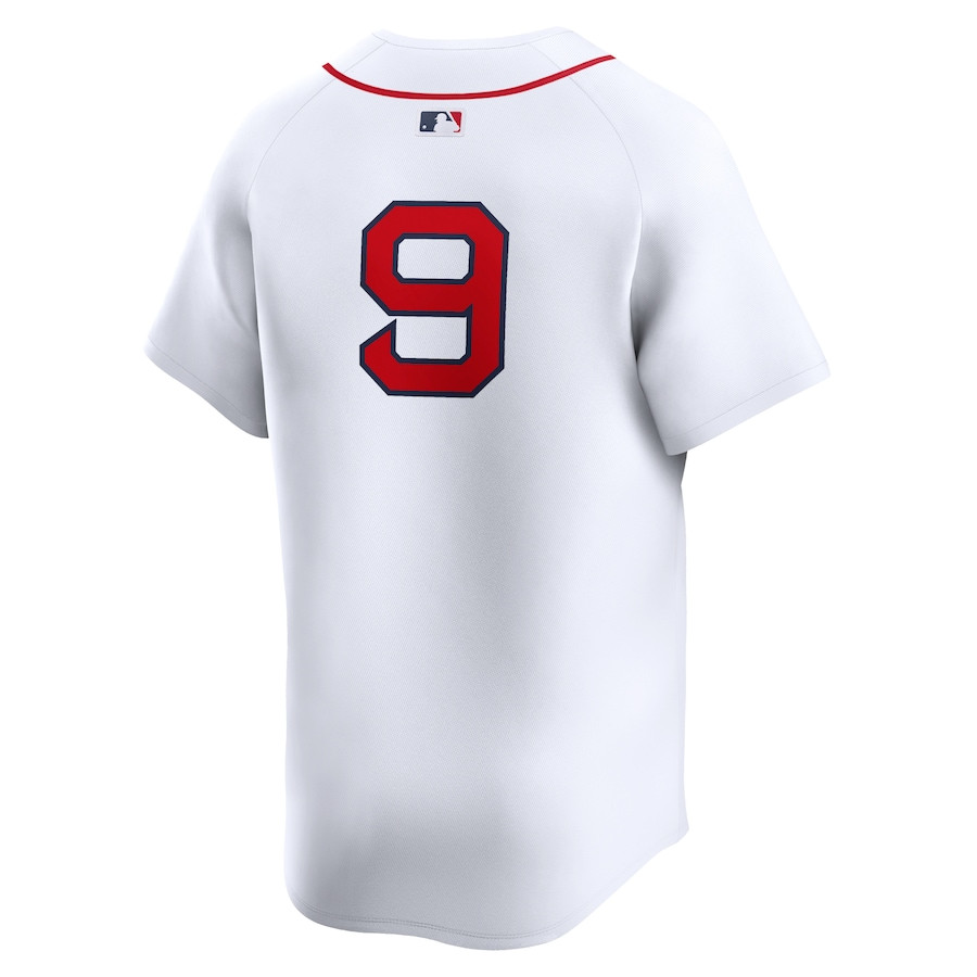 Ted Williams 9 Boston Red Sox Home Limited Player White MLB Jersey Men's