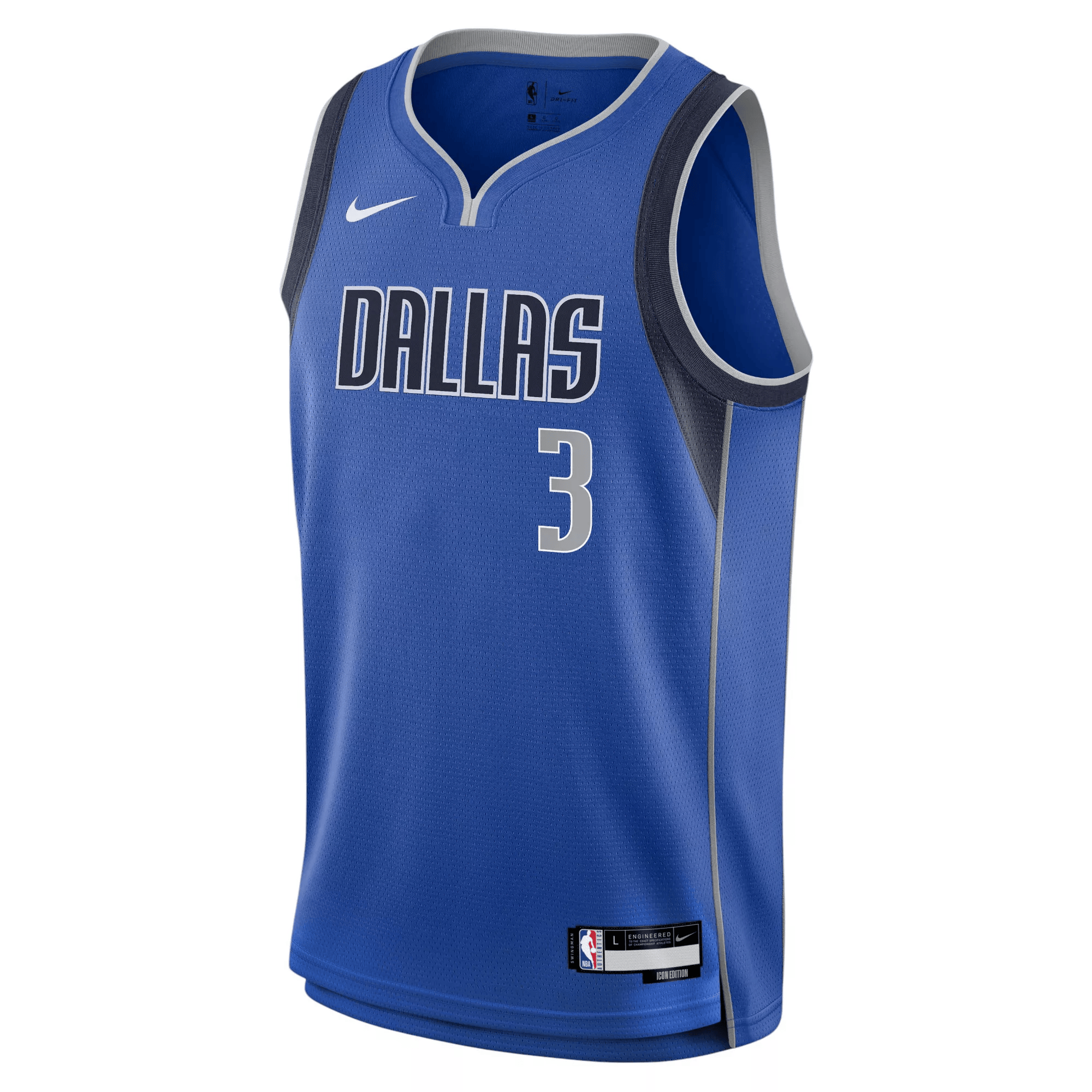 Anthony Davis 3 Dallas Mavericks 2024/25 Icon Edition Swingman Blue NBA Jersey Men's
