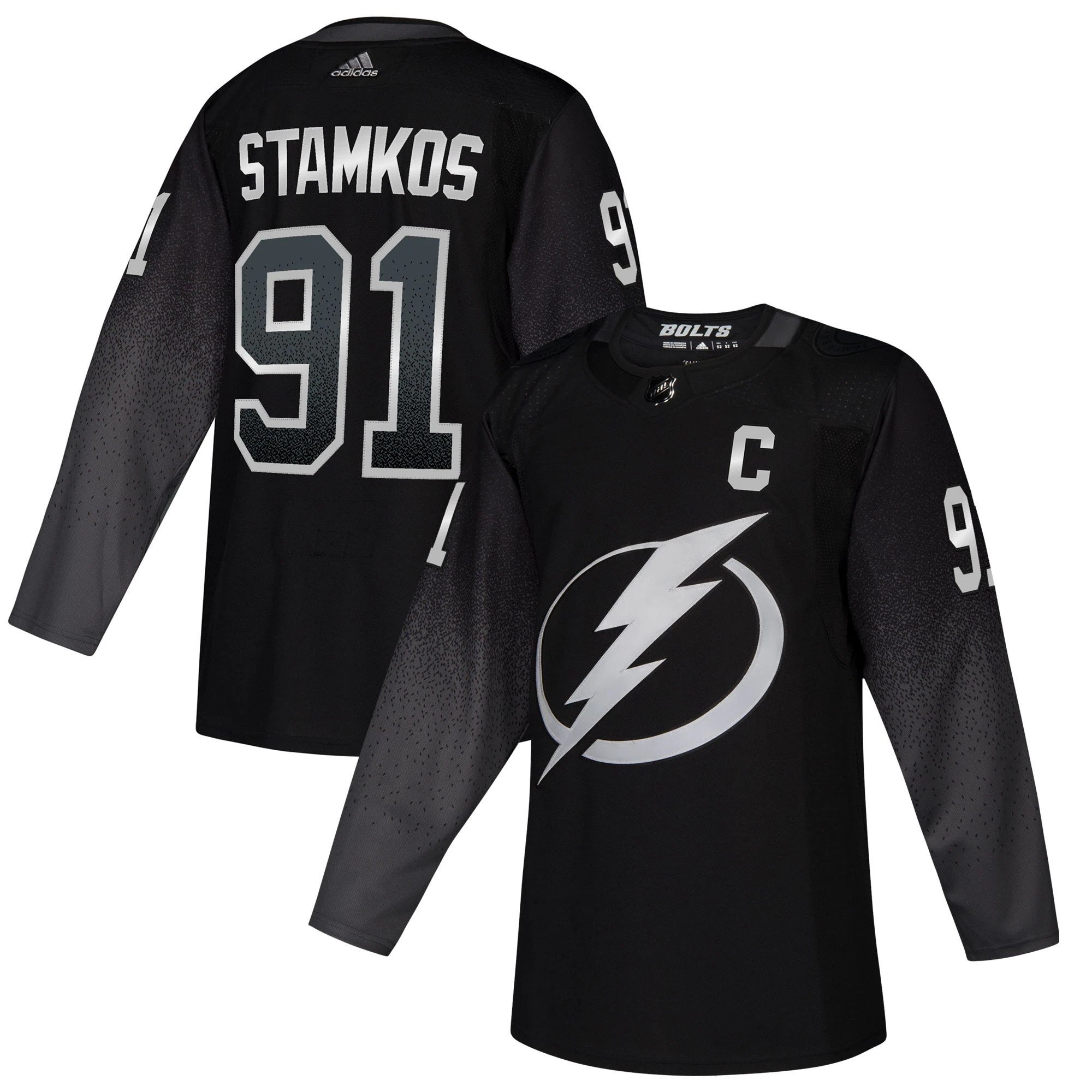 Tampa Bay Lightning Steven Stamkos Blue Player NHL Jersey Men's