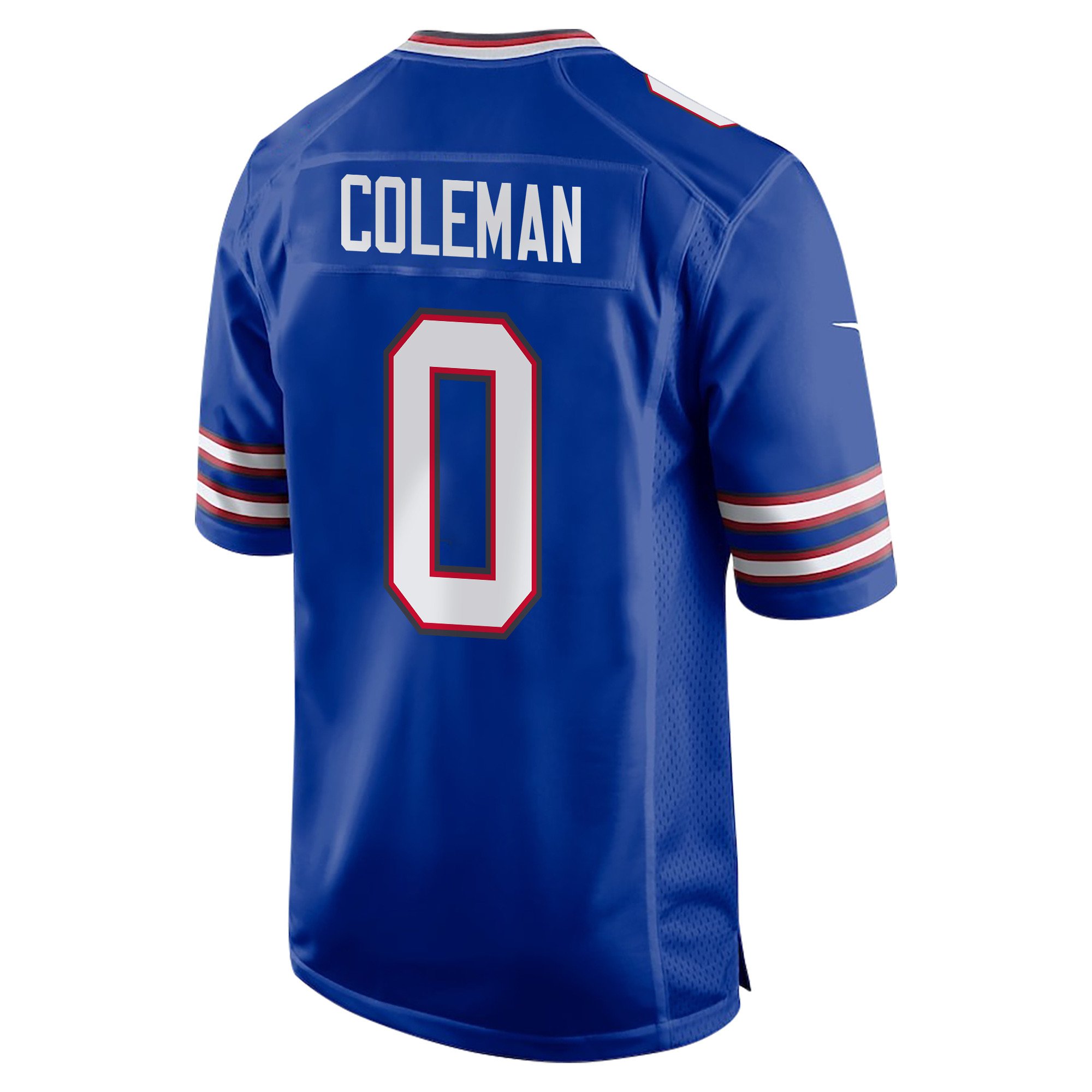 Keon Coleman 0 Buffalo Bills Super Bowl LIX Champions Patch New Orleans The Ultimate Showdown' EMBROIDERED Game Royal NFL Jersey Men's