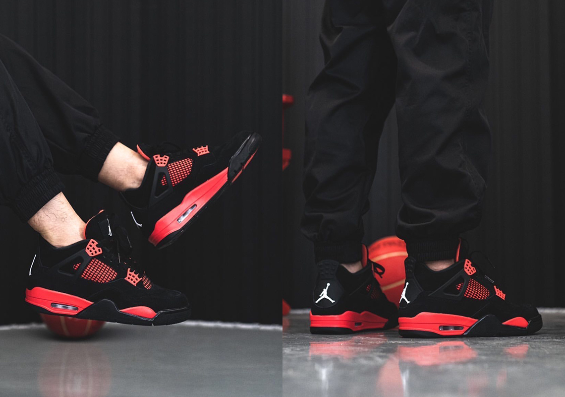 Air Jordan 4 Retro Red Thunder CT8527-016