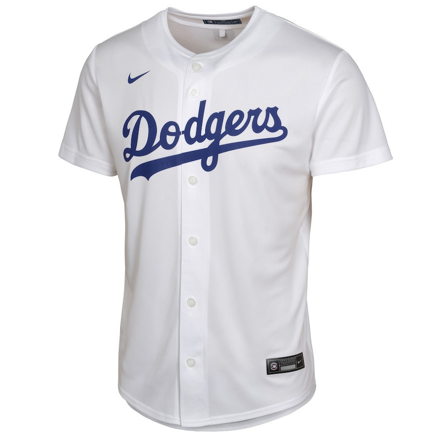 Shohei Ohtani 17 Los Angeles Dodgers Home Player Game White MLB Jersey Youth