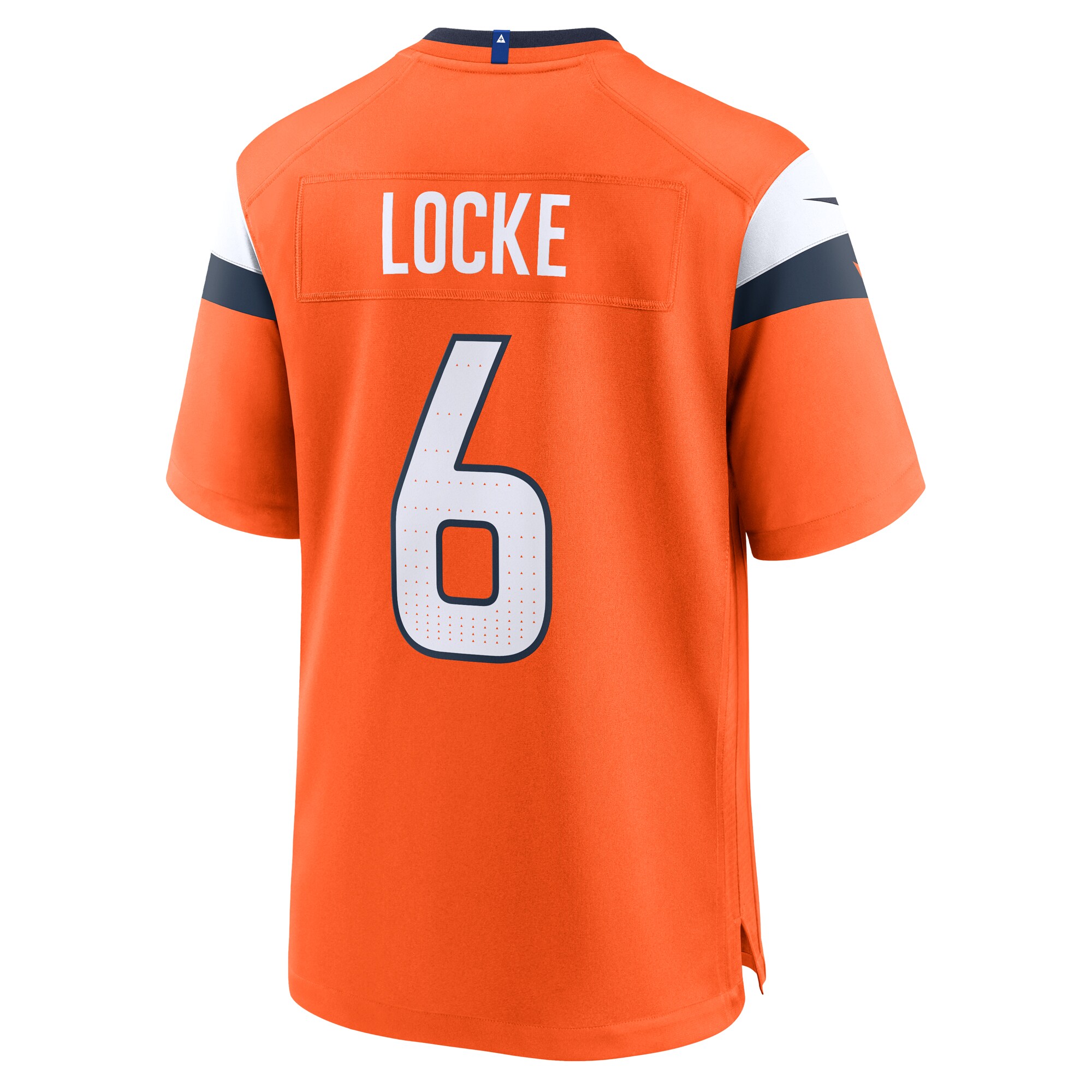 Denver Broncos P.J. Locke Orange Team Game NFL Jersey Men's
