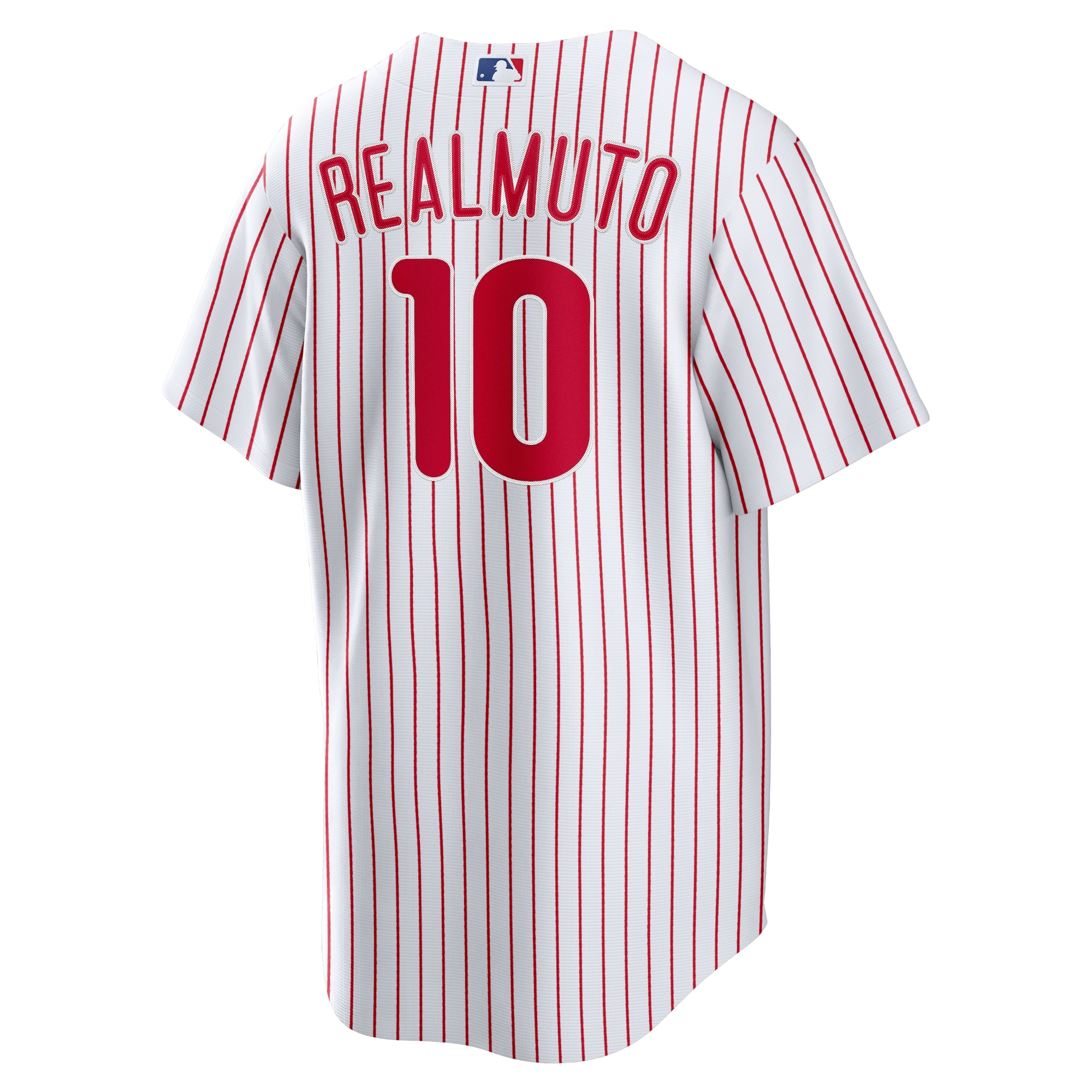Philadelphia Phillies JT Realmuto White Home Player Name MLB Jersey Men's