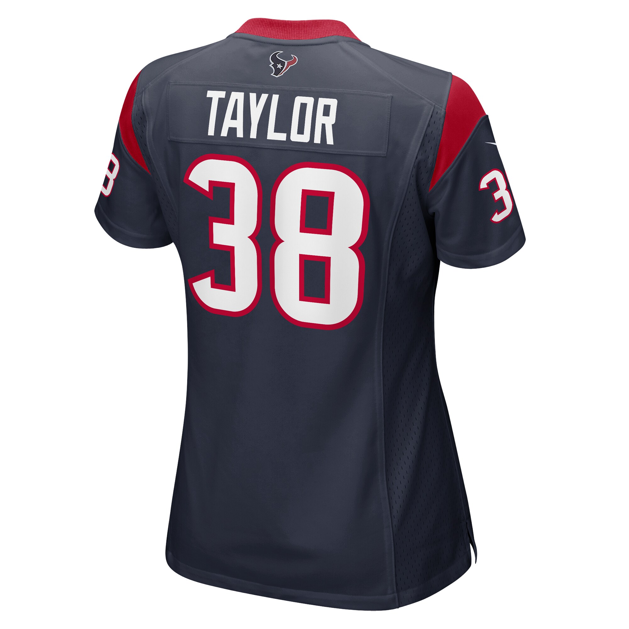 Houston Texans J.J. Taylor Navy Team Game NFL Jersey Women's