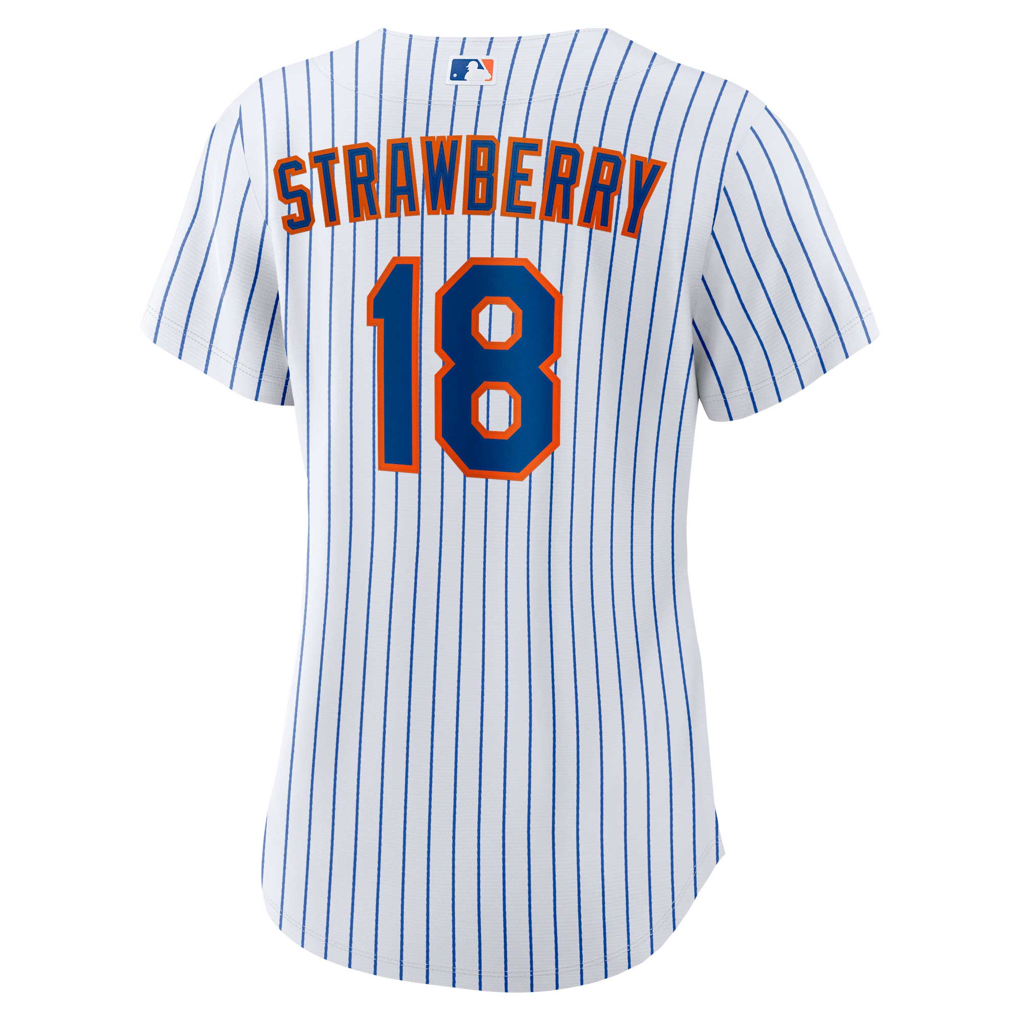 New York Mets Darryl Strawberry White Home Player MLB Jersey Women's