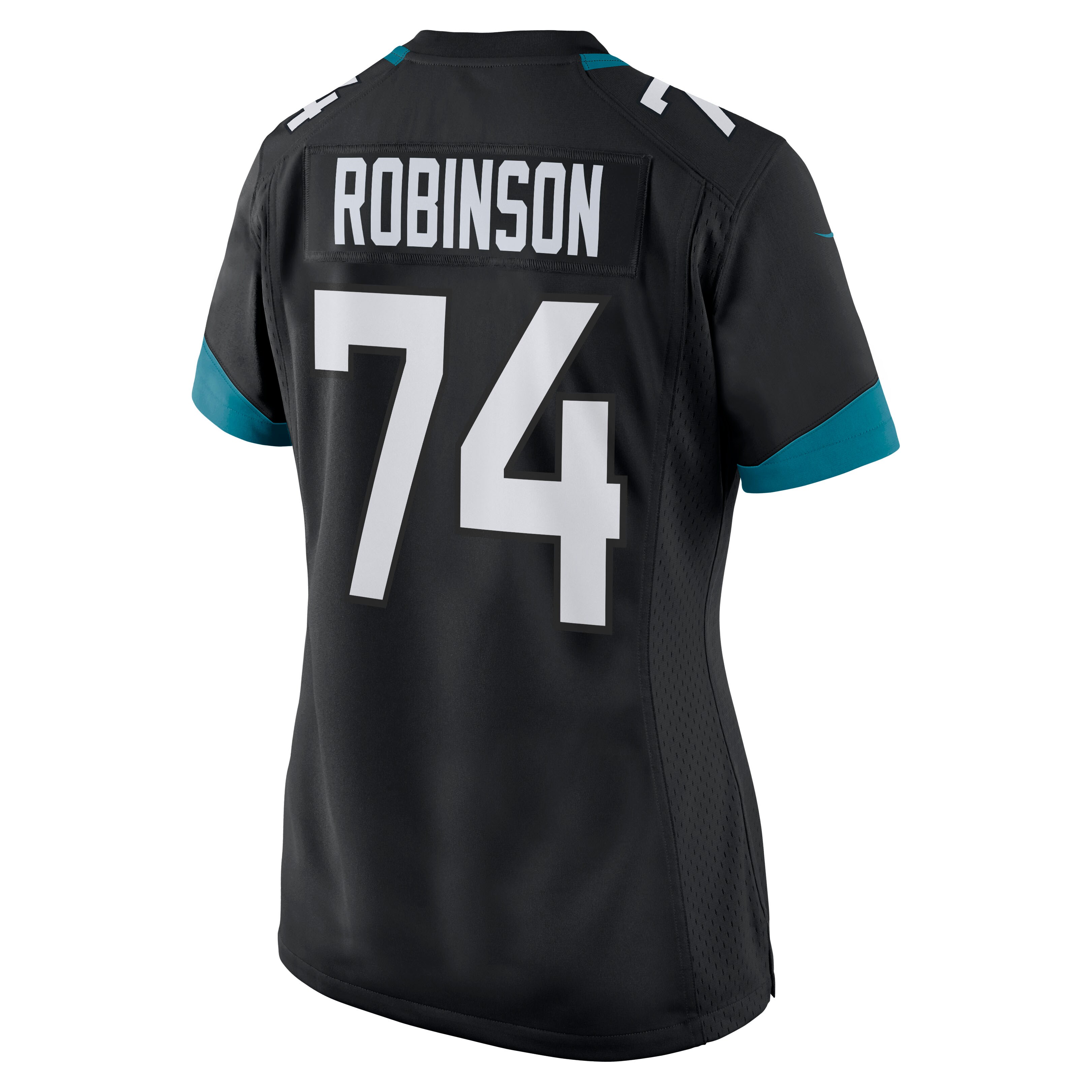 Jacksonville Jaguars Cam Robinson Black Game NFL Jersey Women's