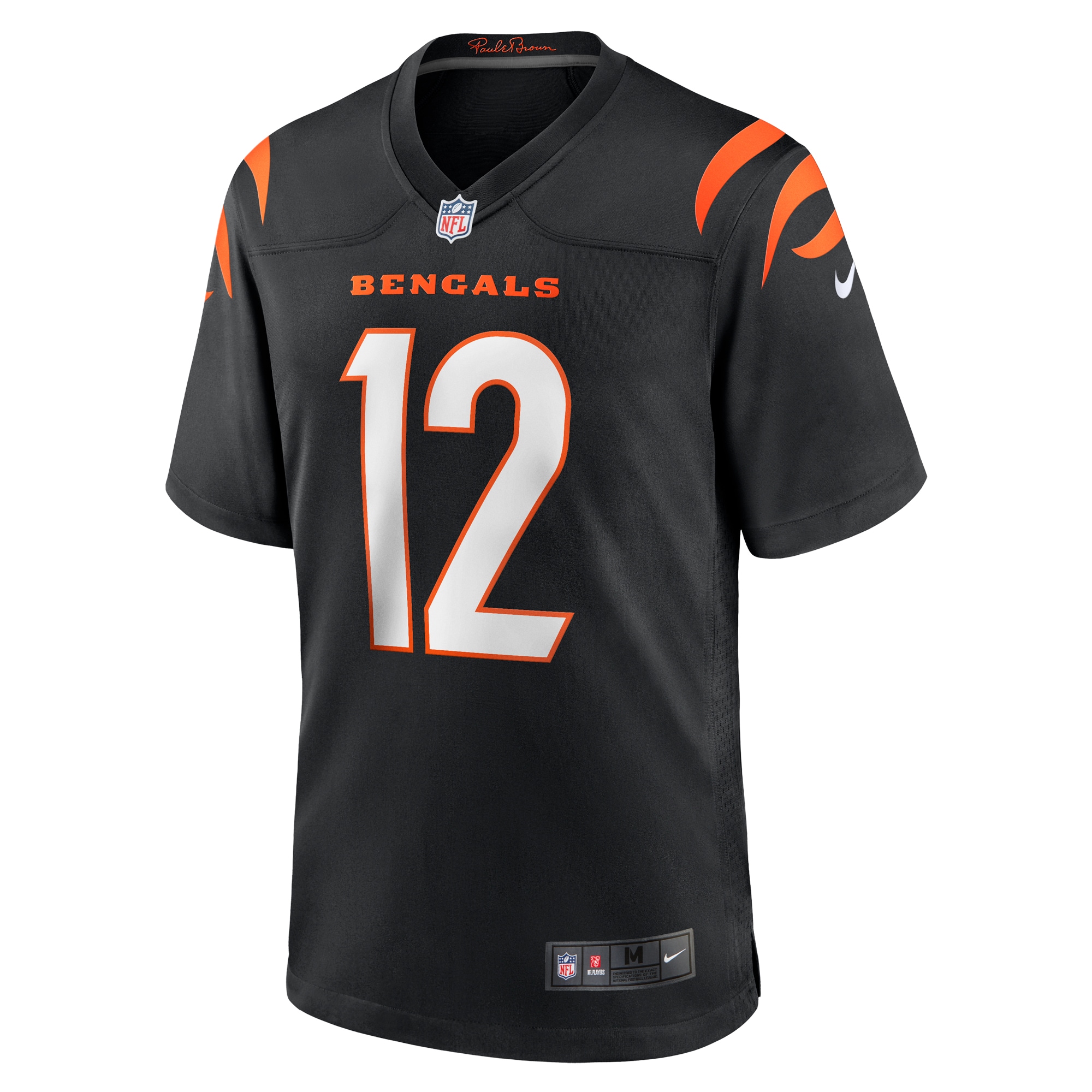 Cincinnati Bengals Tyron Johnson Black Home Game Player NFL Jersey Men's