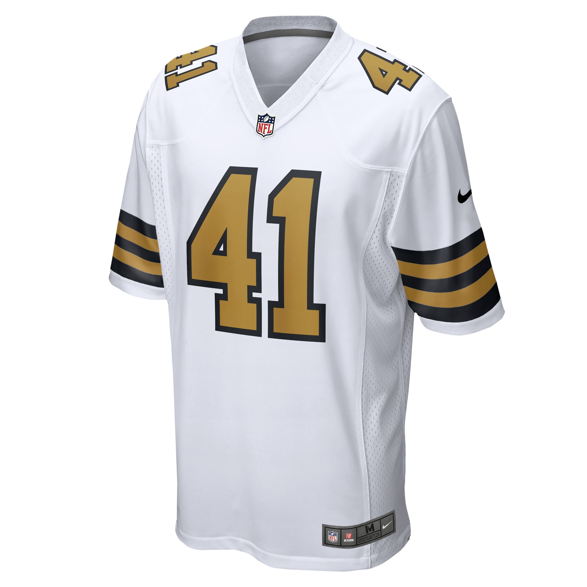 New Orleans Saints Alvin Kamara White Alternate Game NFL Jersey Men's