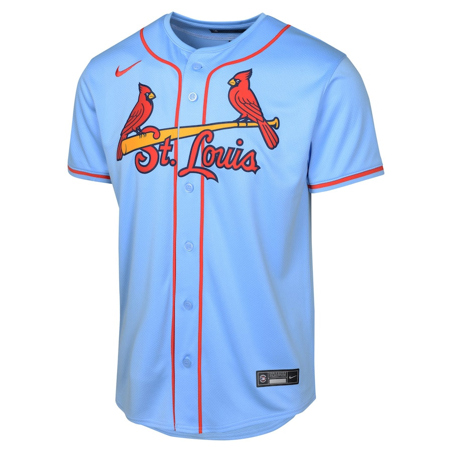 St. Louis Cardinals Alternate Limited Light Blue MLB Jersey Youth