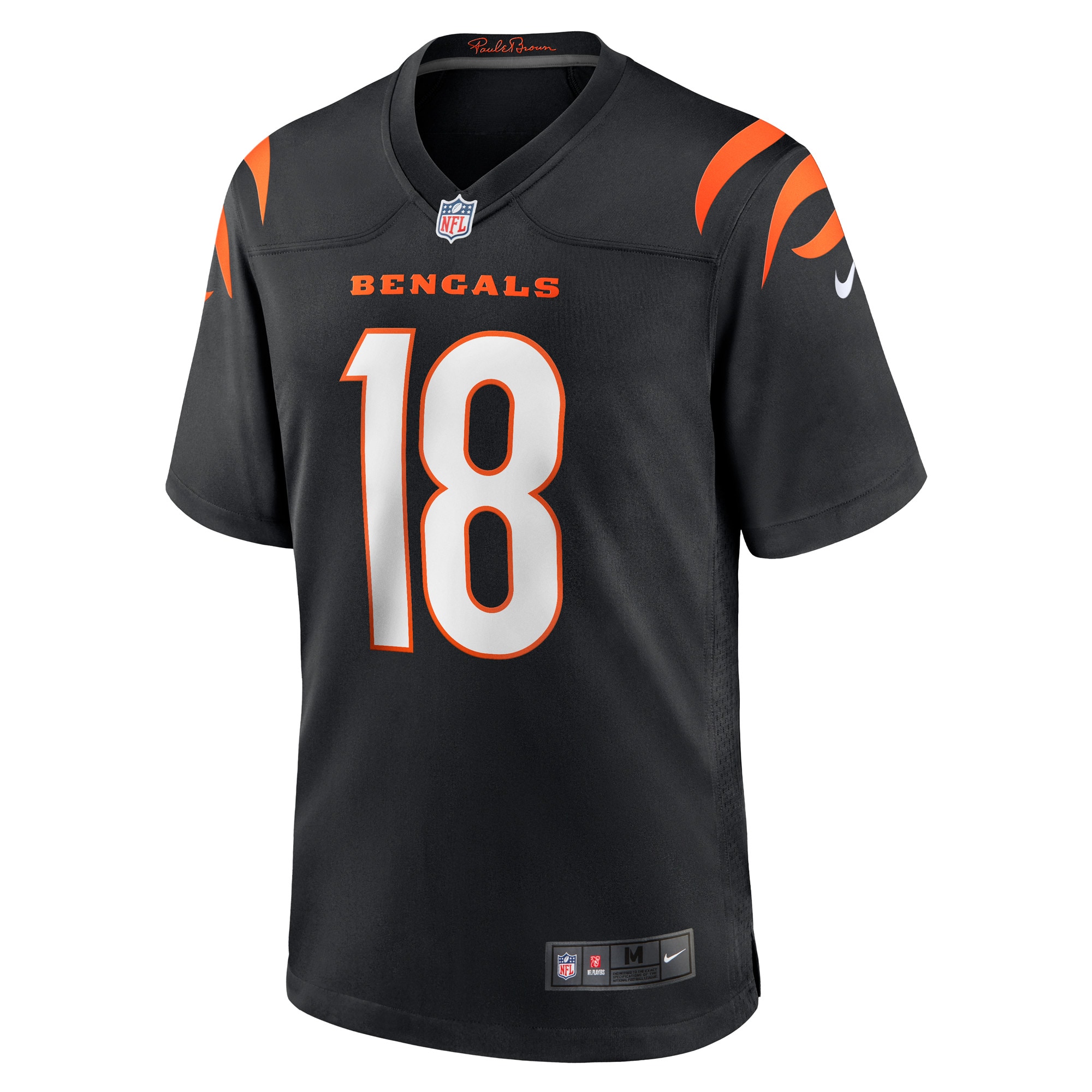 Cincinnati Bengals Kwamie Lassiter II Black Game Player NFL Jersey Men's