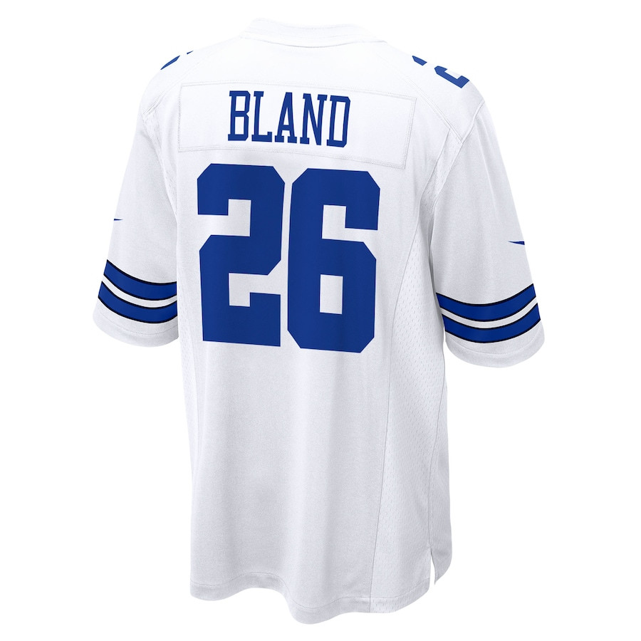 DaRon Bland 26 Dallas Cowboys Game White NFL Jersey Men's
