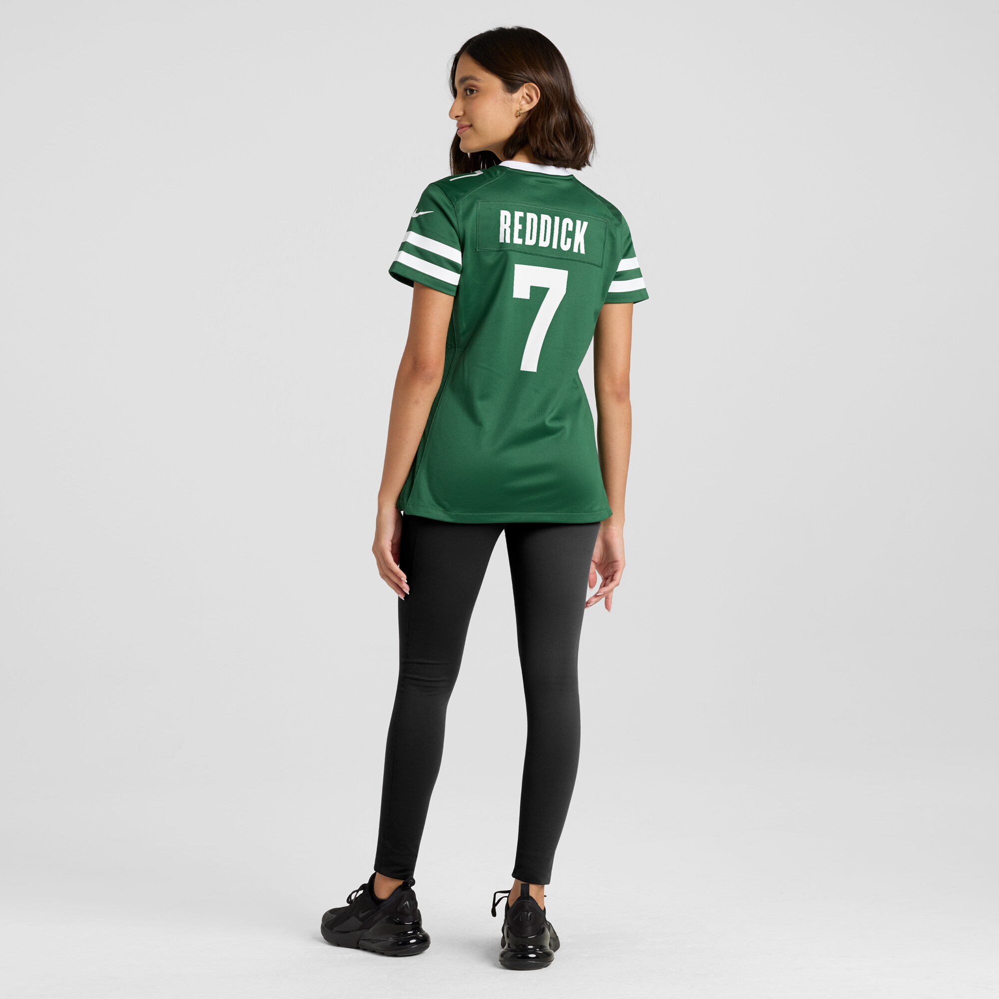 New York Jets Haason Reddick Legacy Green Team Game NFL Jersey Women's