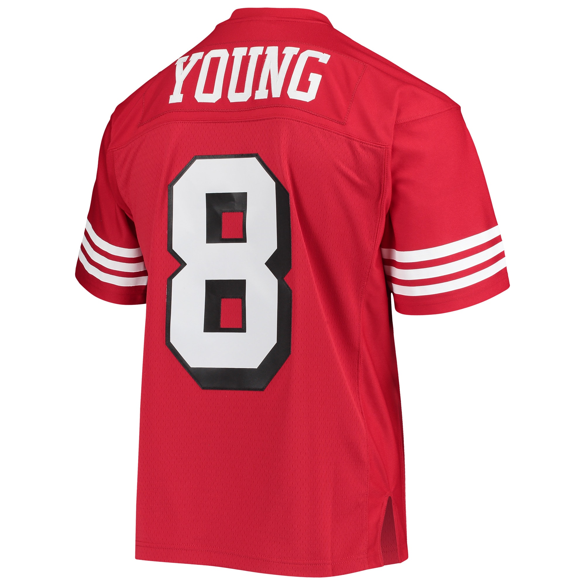 San Francisco 49ers Steve Young Mitchell Ness Scarlet Legacy NFL Jersey Men's