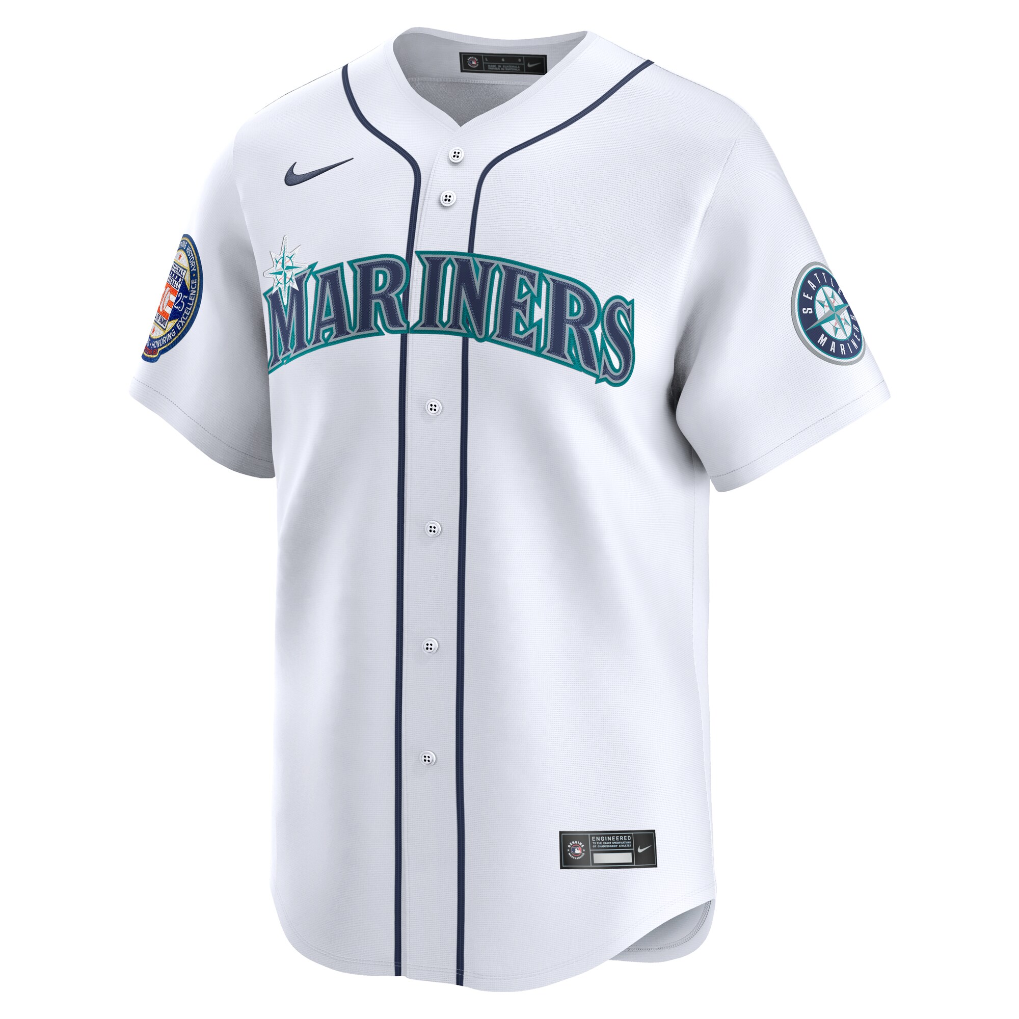 Seattle Mariners Ichiro Suzuki White 2025 National Hall of Fame Home Limited Player MLB Jersey Men's