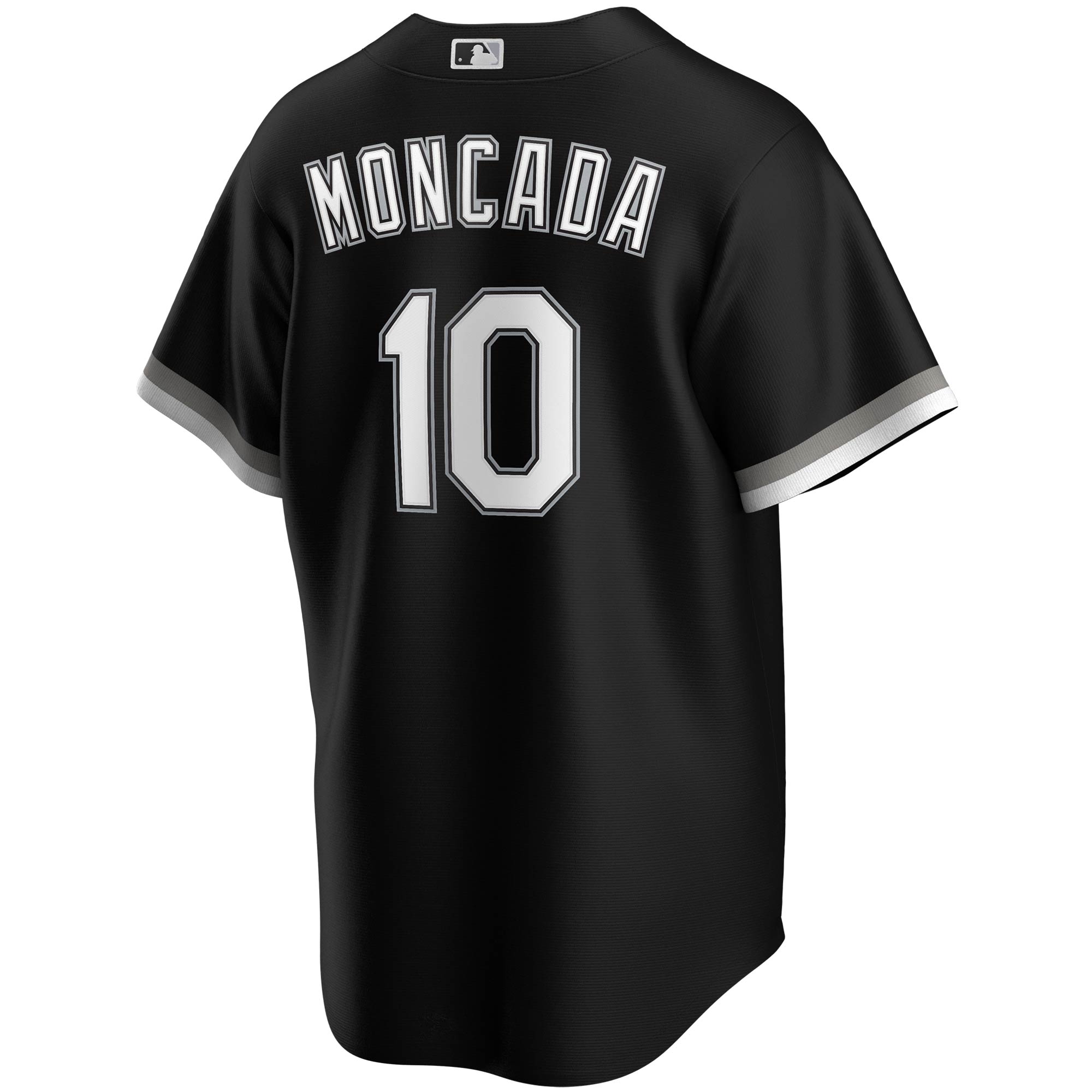 Chicago White Sox Yoan Moncada Black Alternate Player MLB Jersey Youth