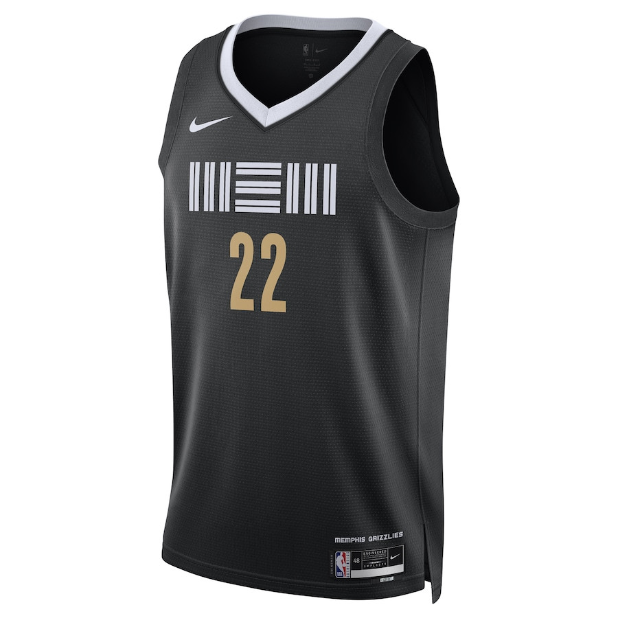 Desmond Bane 22 Memphis Grizzlies 2023/24 Swingman City Editio Unisex Black NBA Jersey Unisex
