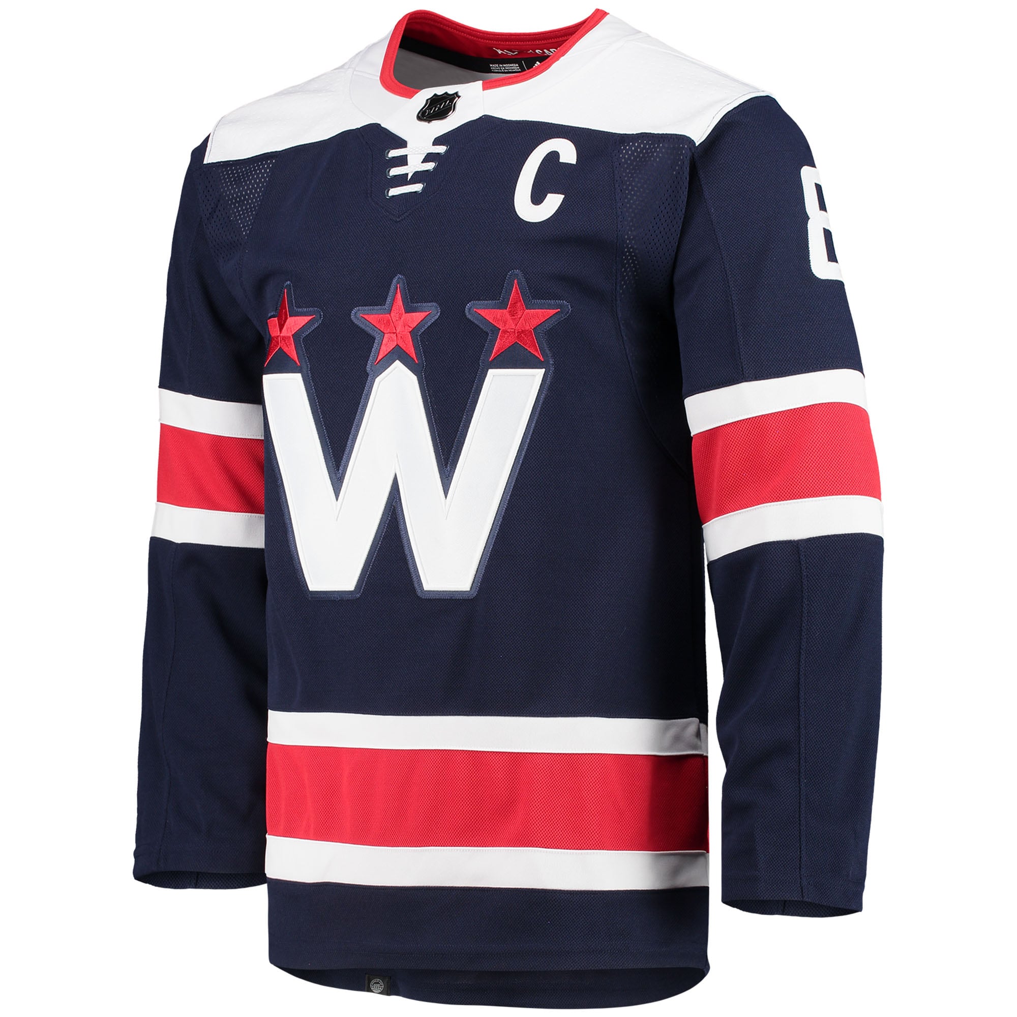 Washington Capitals Alexander Ovechkin Navy Alternate Primegreen Player NHL Jersey Men's