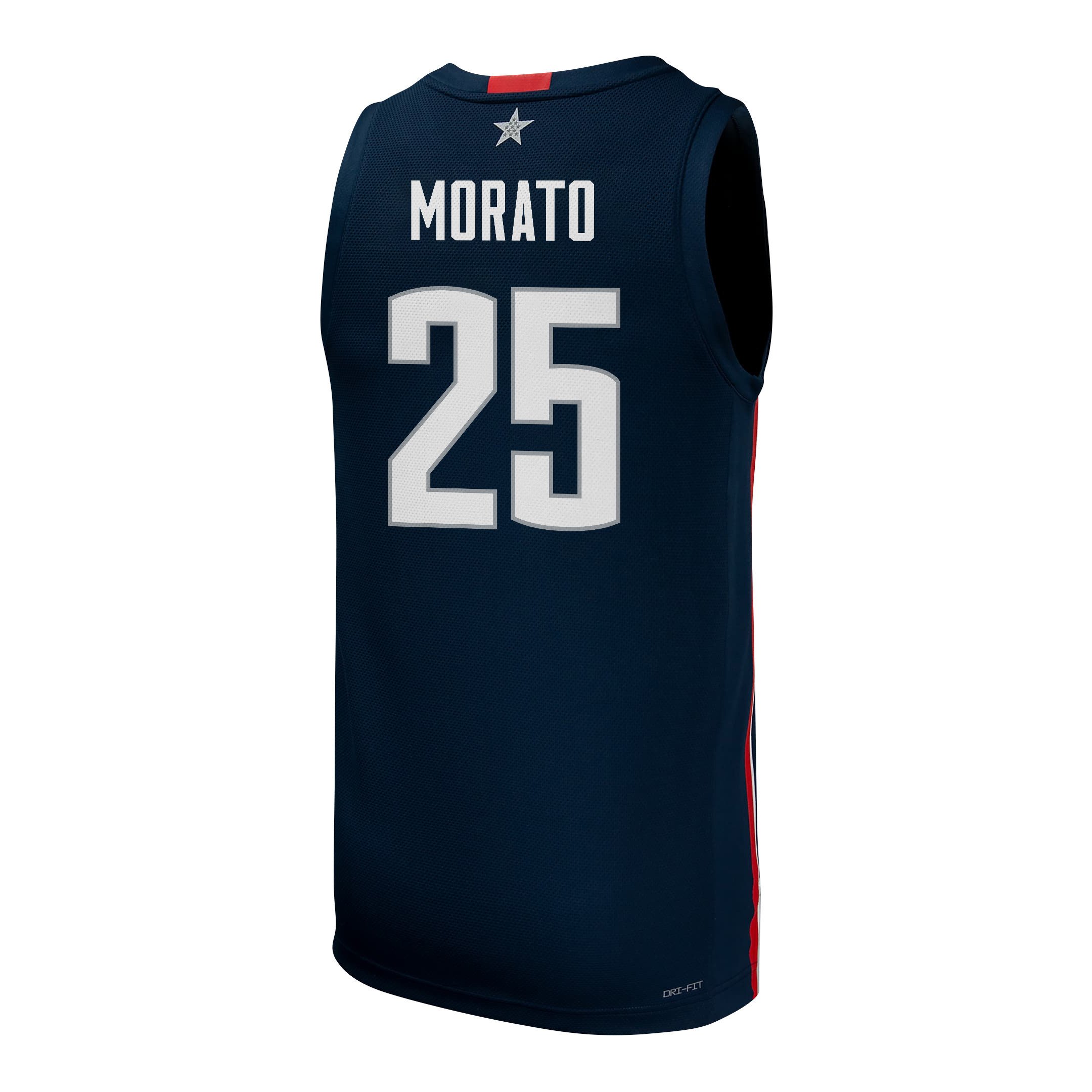 Ice Brady 25 UConn Huskies 2024 Navy Unisex NCAA Jersey Unisex