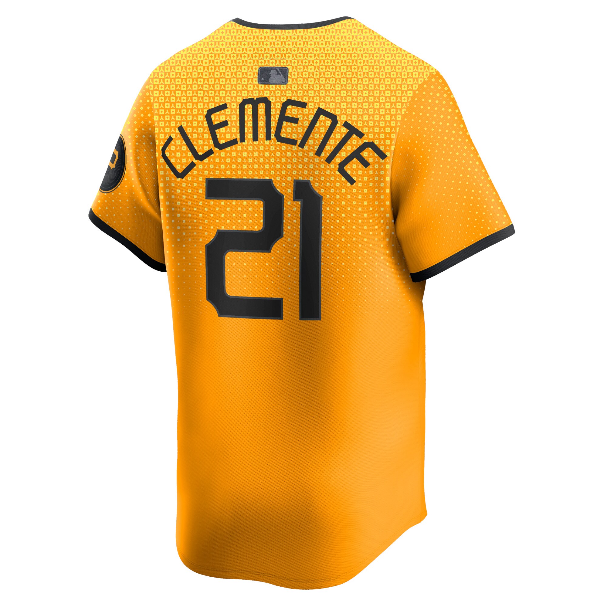 Pittsburgh Pirates Roberto Clemente Gold City Connect Limited Player MLB Jersey Men's