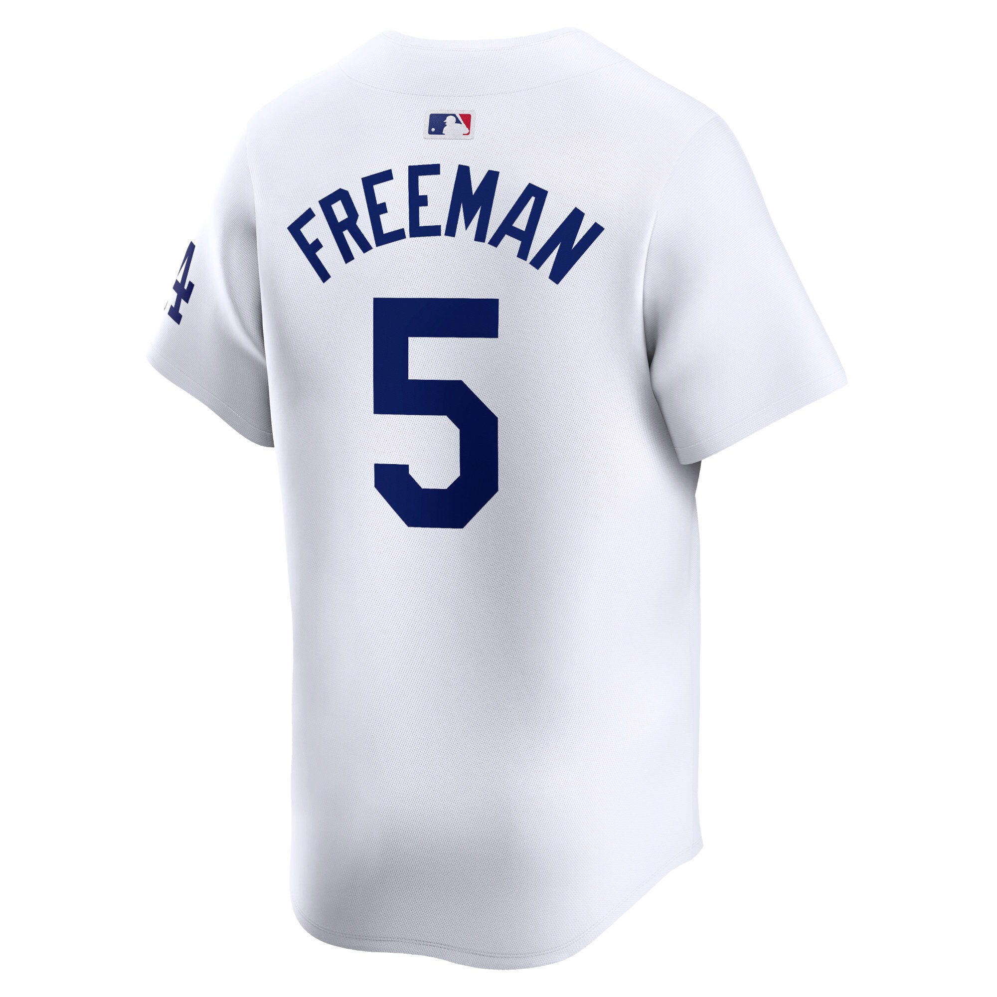 Los Angeles Dodgers Freddie Freeman White Home Limited Player MLB Jersey Men's