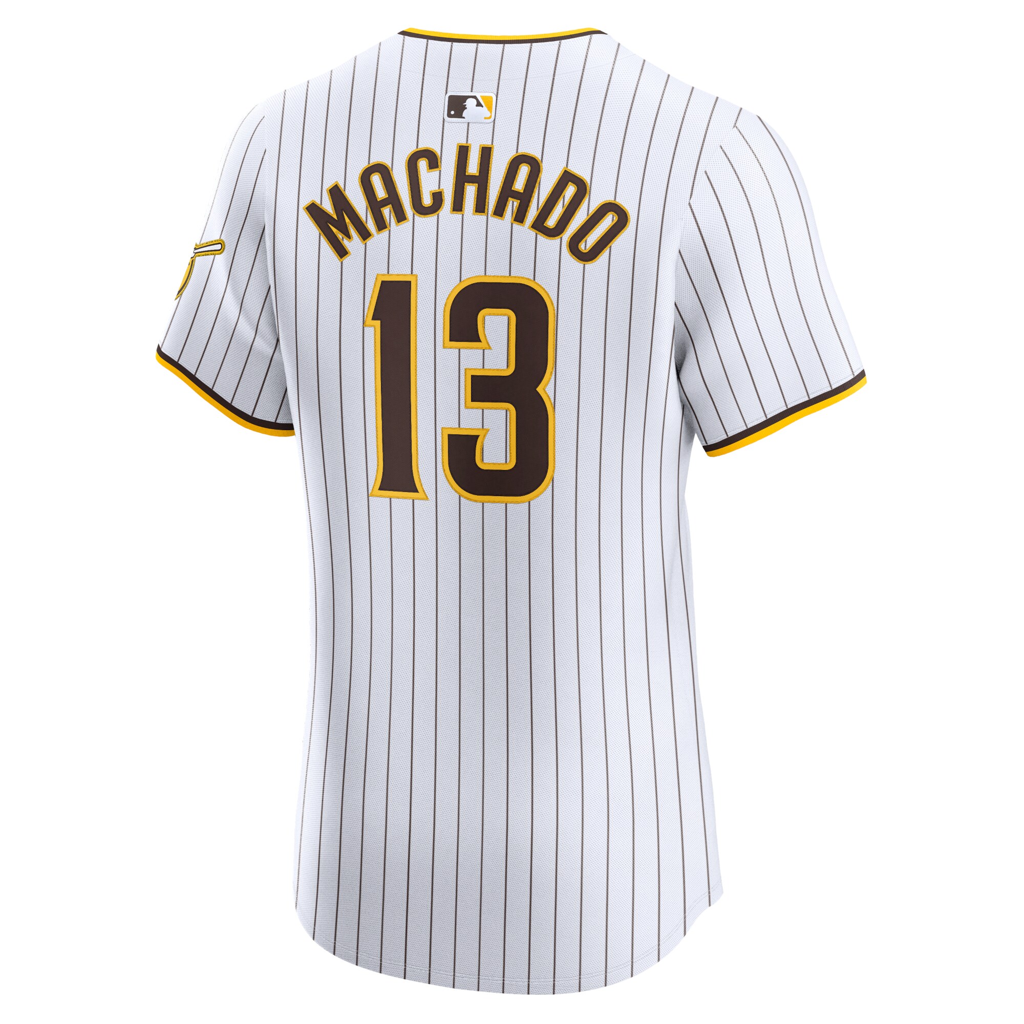 San Diego Padres Manny Machado White Home Elite MLB Jersey Men's