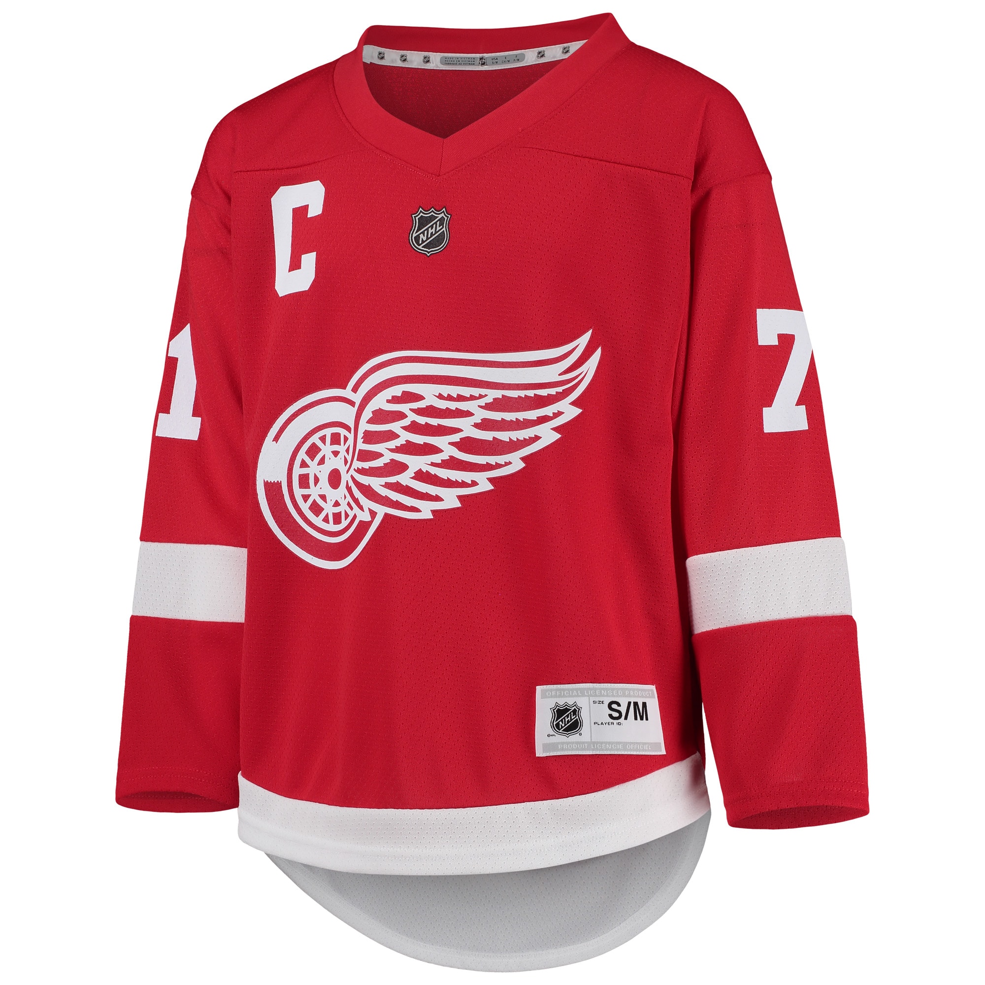 Detroit Red Wings Dylan Larkin Red Home Player NHL Jersey Youth