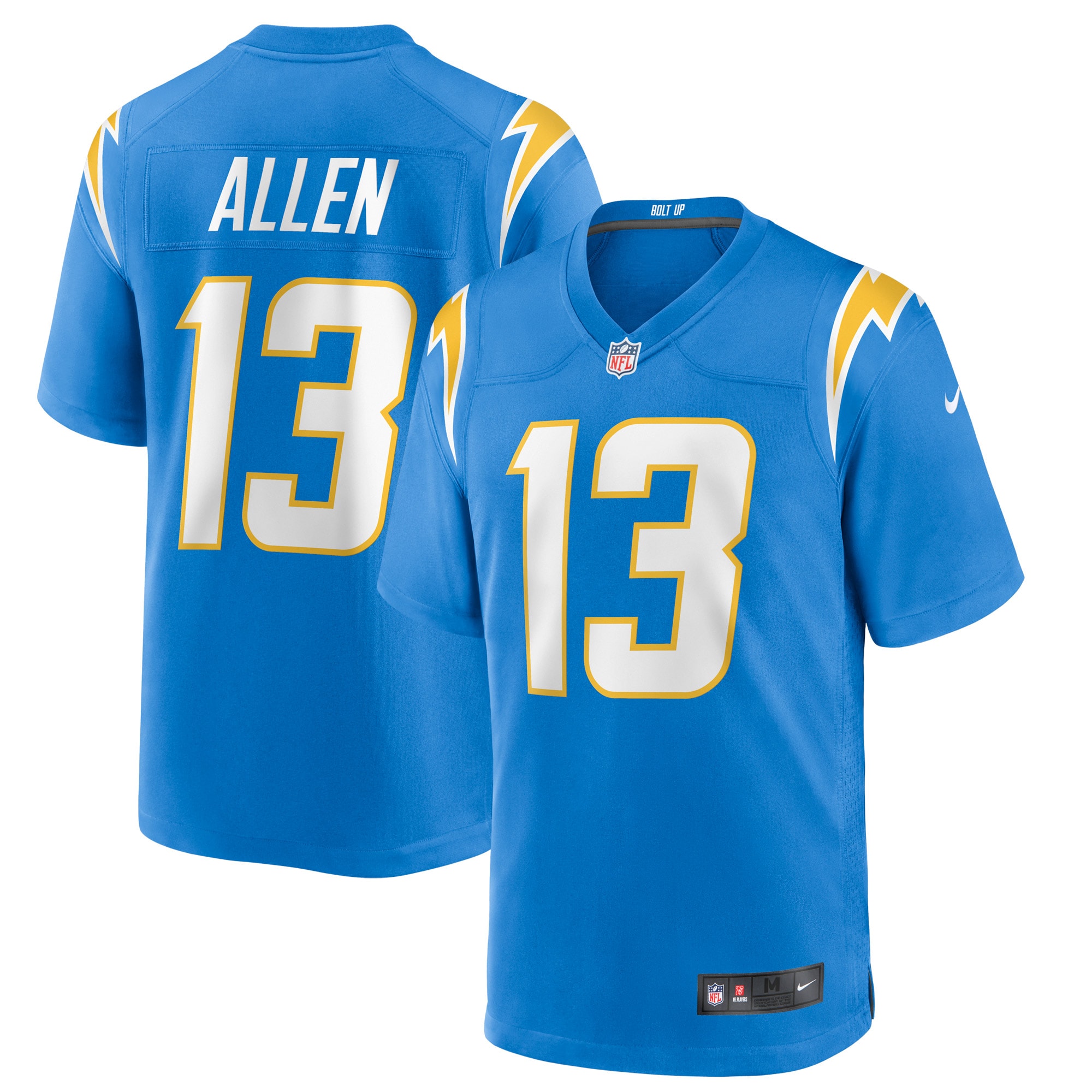 Keenan Allen Los Angeles Chargers Nike Game Player Jersey - Powder Blue