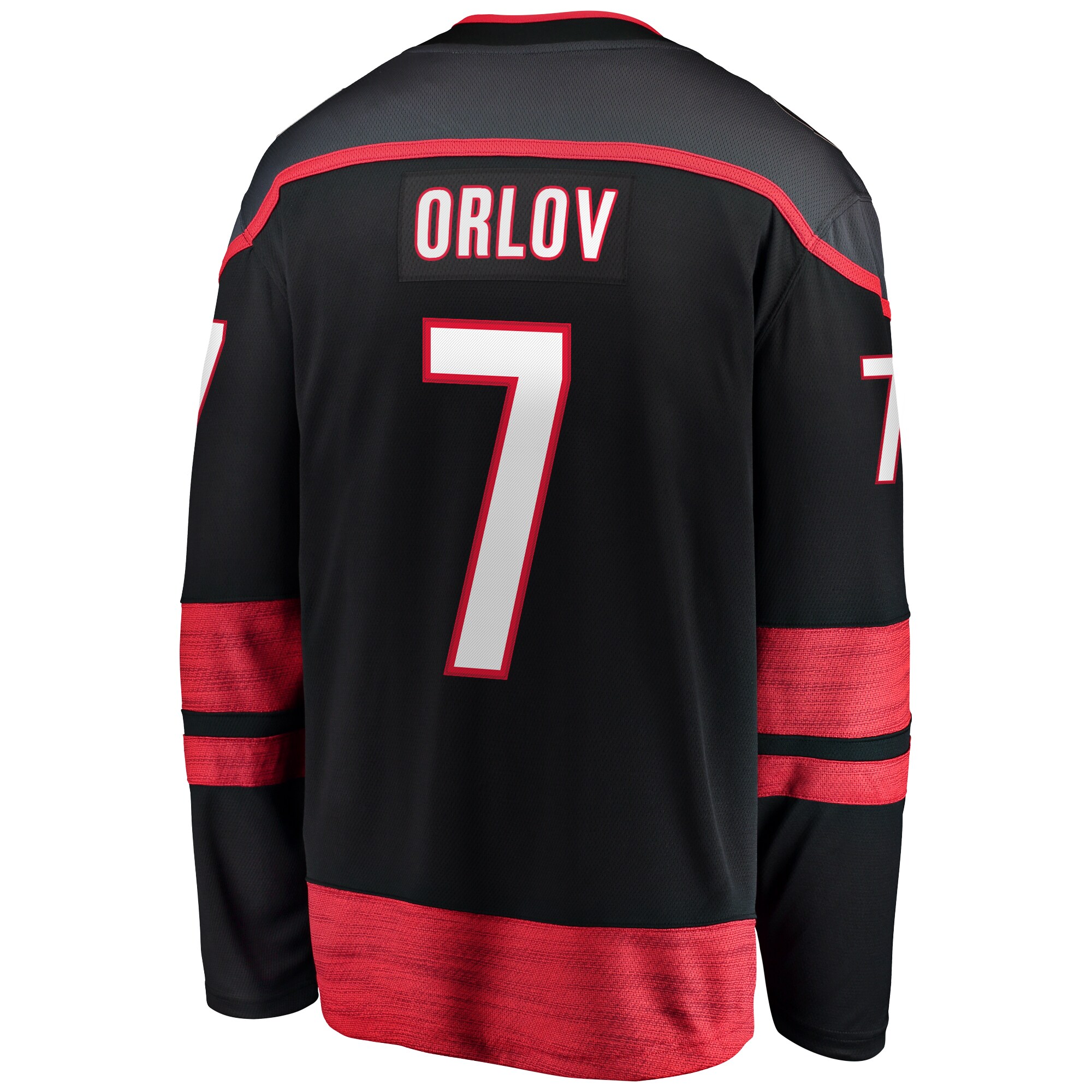 Carolina Hurricanes Dmitry Orlov Black Home Breakaway NHL Jersey Men's