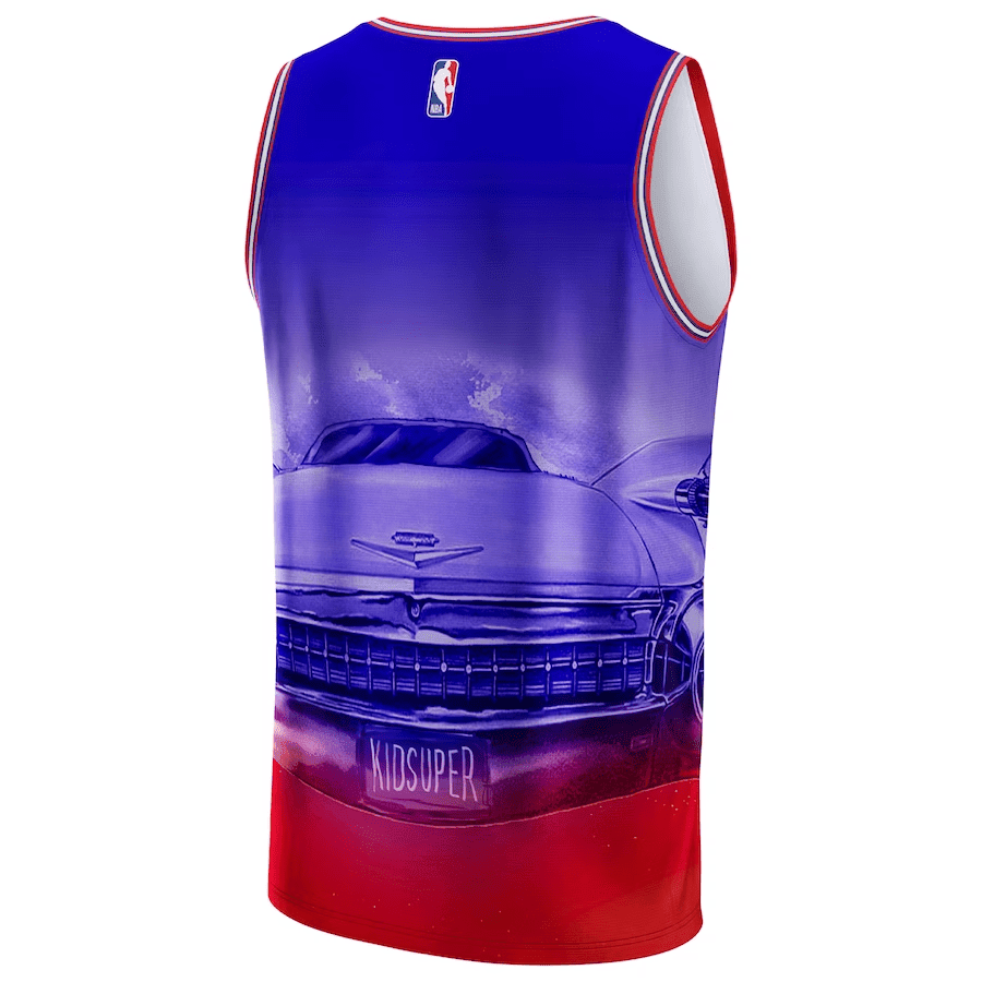 Detroit Pistons KidSuper Studio Unisex Hometown Red NBA Jersey Unisex