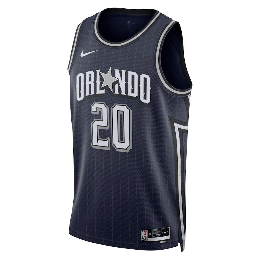 Markelle Fultz 20 Orlando Magicc 2023/24 City Edition Swingman Navy NBA Jersey Men's