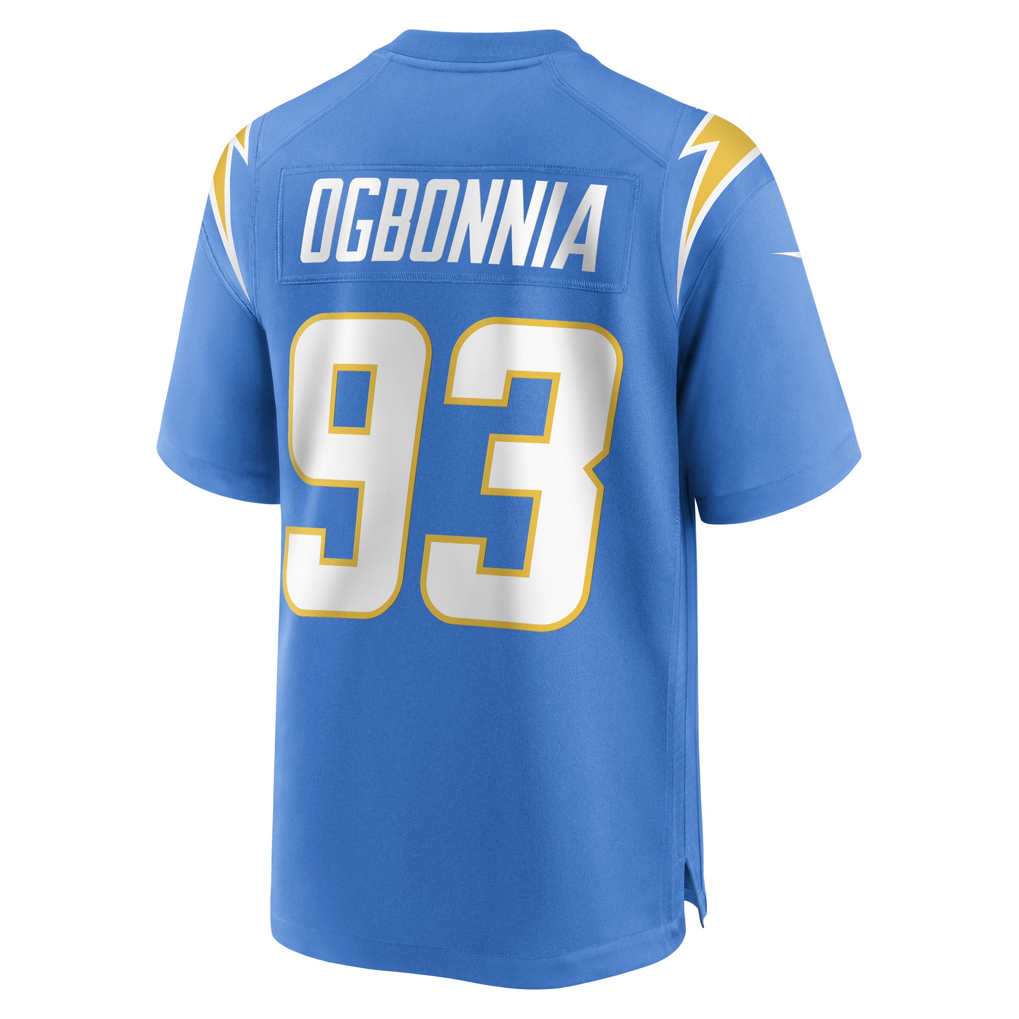 Los Angeles Chargers Otito Ogbonnia Powder Blue Game Player NFL Jersey Men's