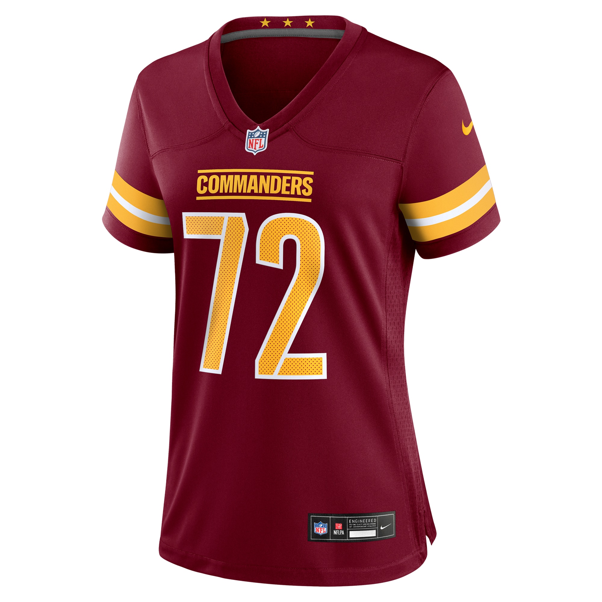 Washington Commanders Viliami Fehoko Jr. Burgundy Team Game NFL Jersey Women's