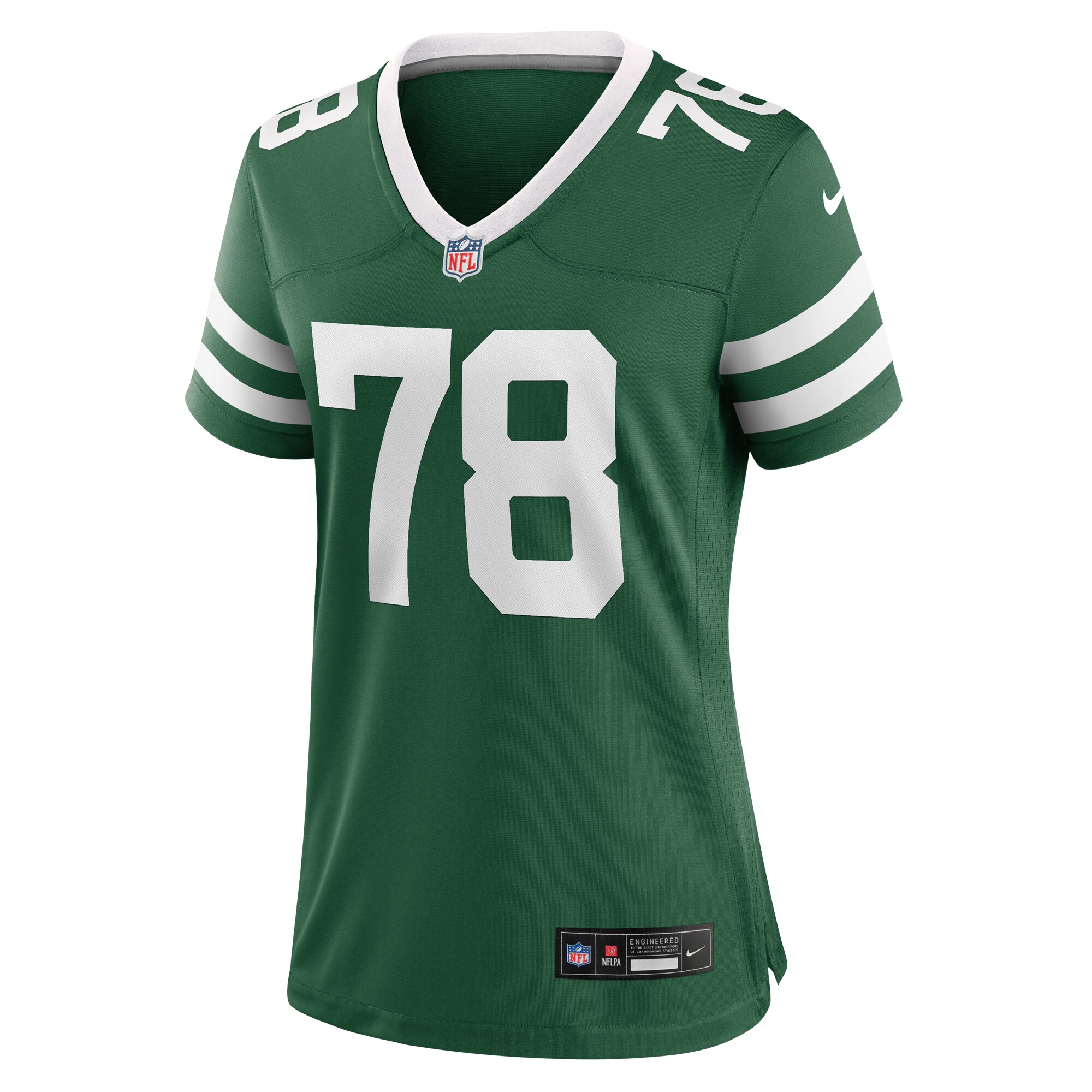 New York Jets Morgan Moses Legacy Green Game NFL Jersey Women's