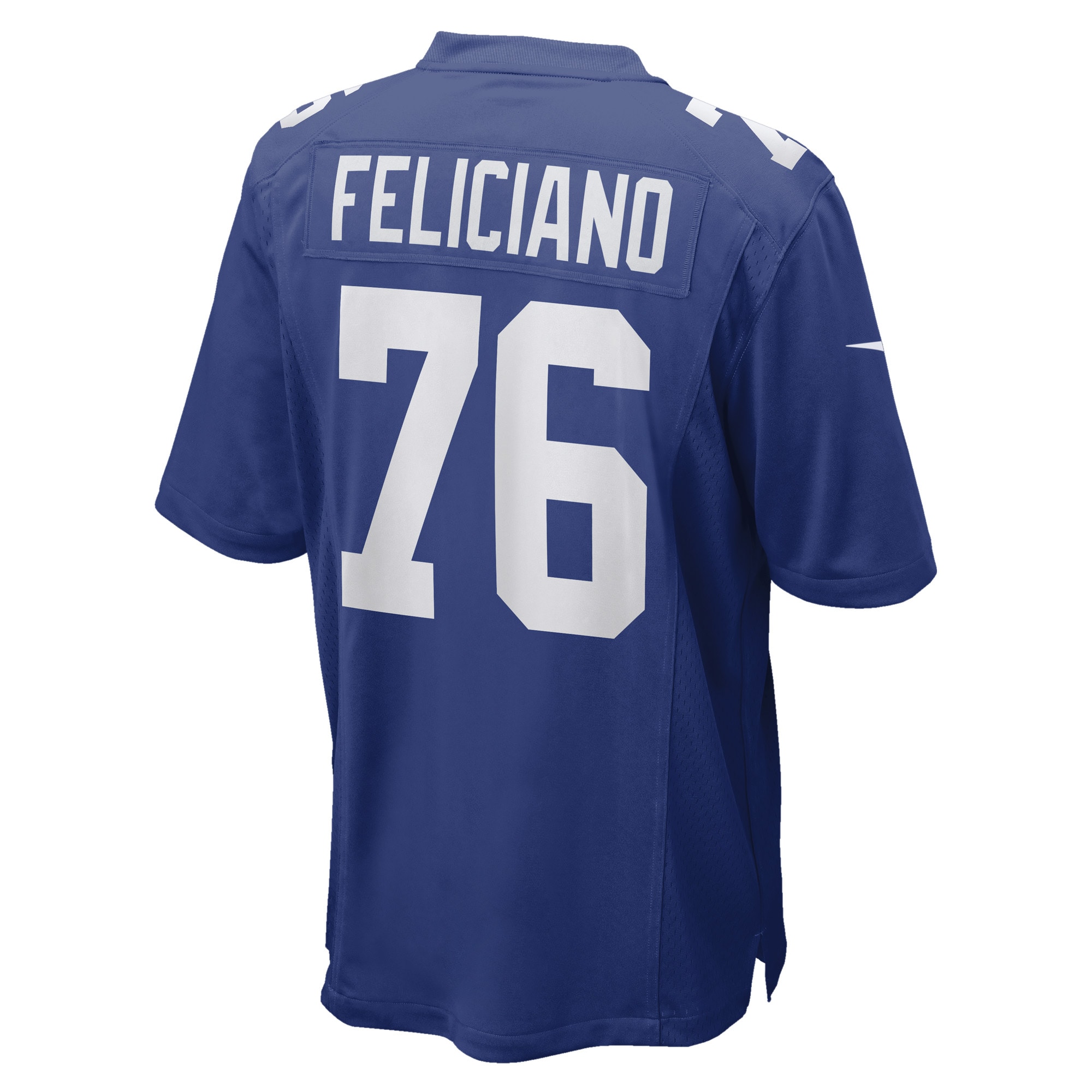 New York Giants Jon Feliciano Royal Game Player NFL Jersey Men's
