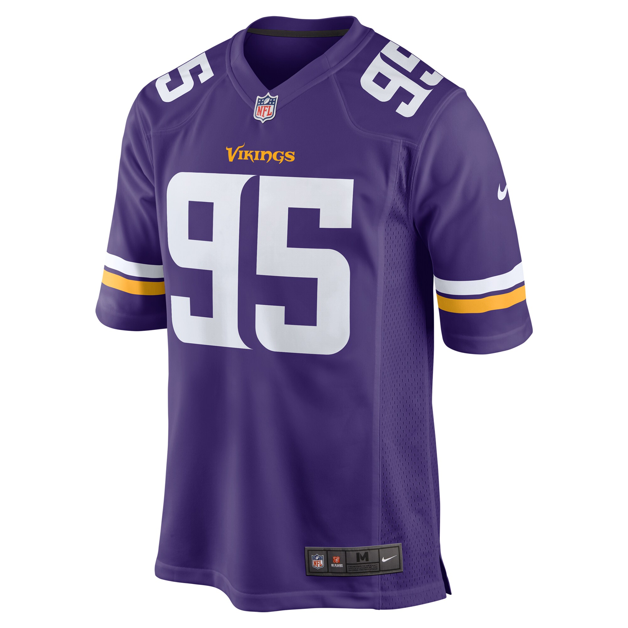 Minnesota Vikings Travis Bell Purple Game NFL Jersey Men's