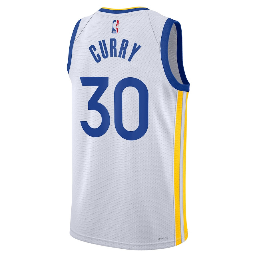 Stephen Curry 30 Golden State Warriors Unisex Swingman Association Editio White NBA Jersey Unisex