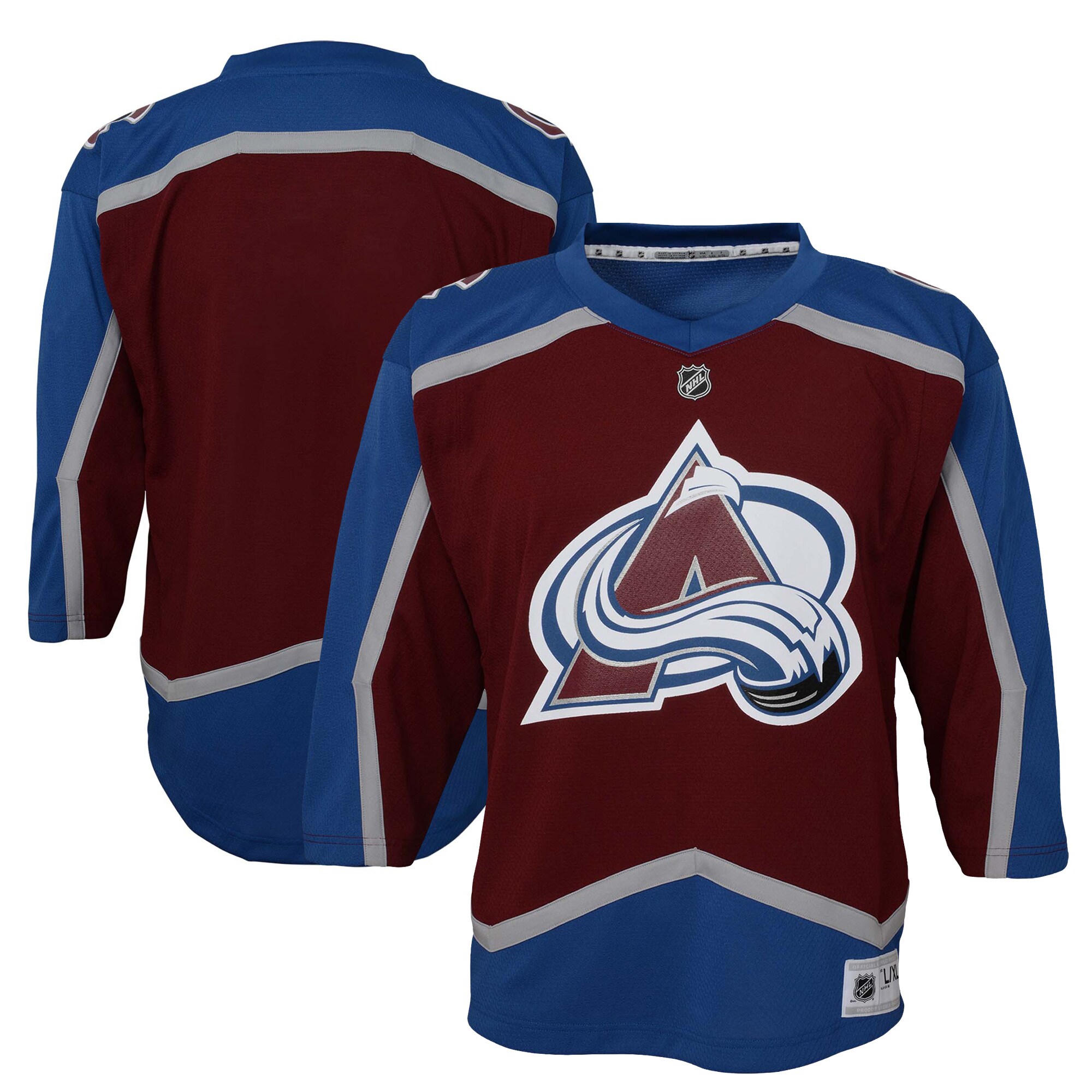 Preschool Colorado Avalanche Maroon Home NHL Jersey Men's