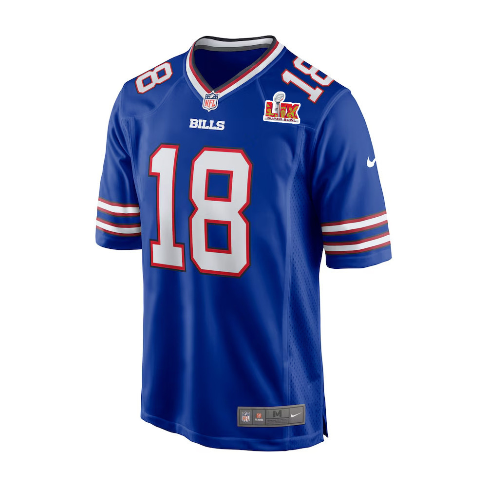 Amari Cooper #18 Buffalo Bills Super Bowl LIX Royal NFL Jersey Men's